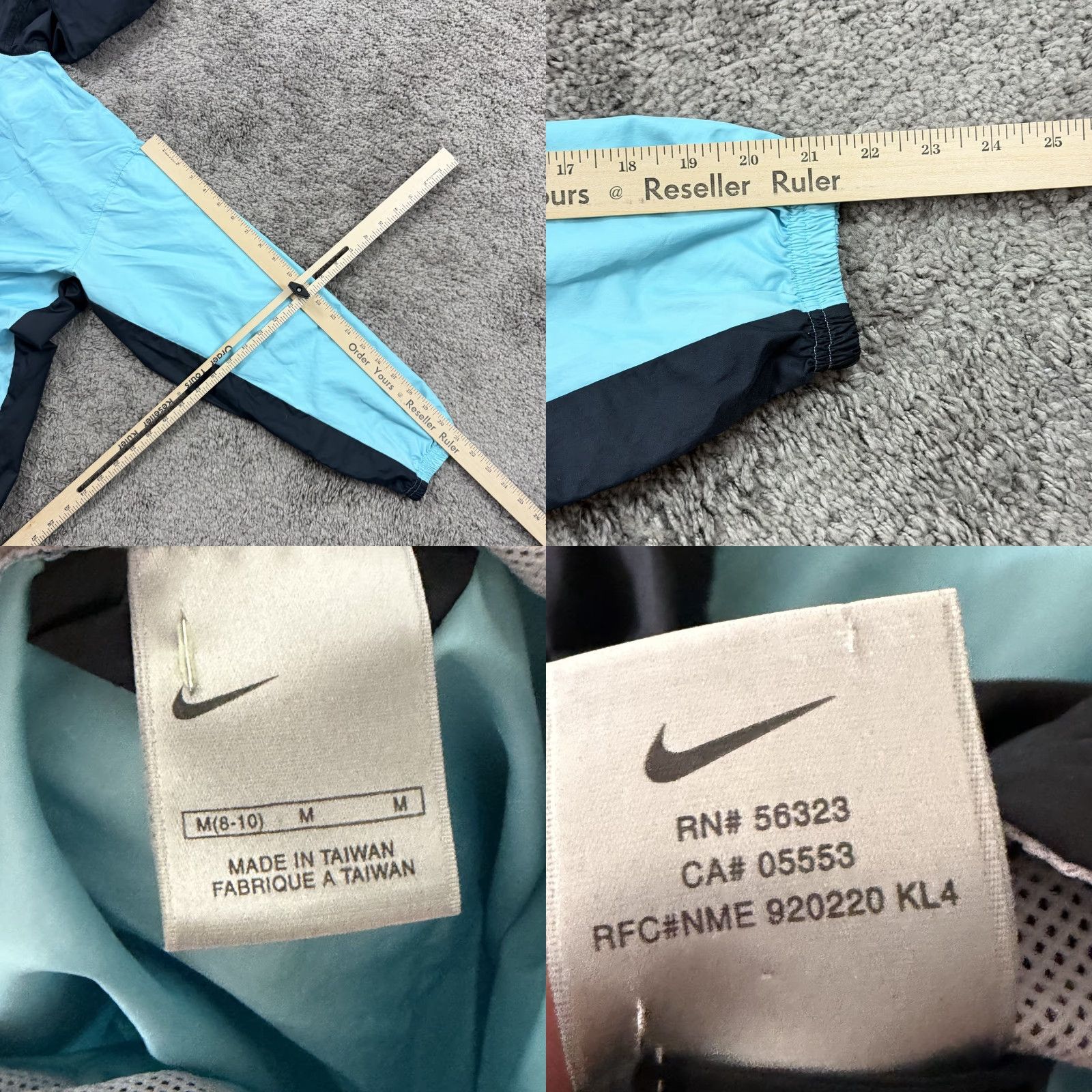 Nike VINTAGE Nike Jacket Womens M 8-10 Blue Windbreaker Full Zip Pockets 90s Style Nike Womens M Blue Windbreaker Full Zip Pockets 90s Size M / US 6-8 / IT 42-44 - 8 Thumbnail
