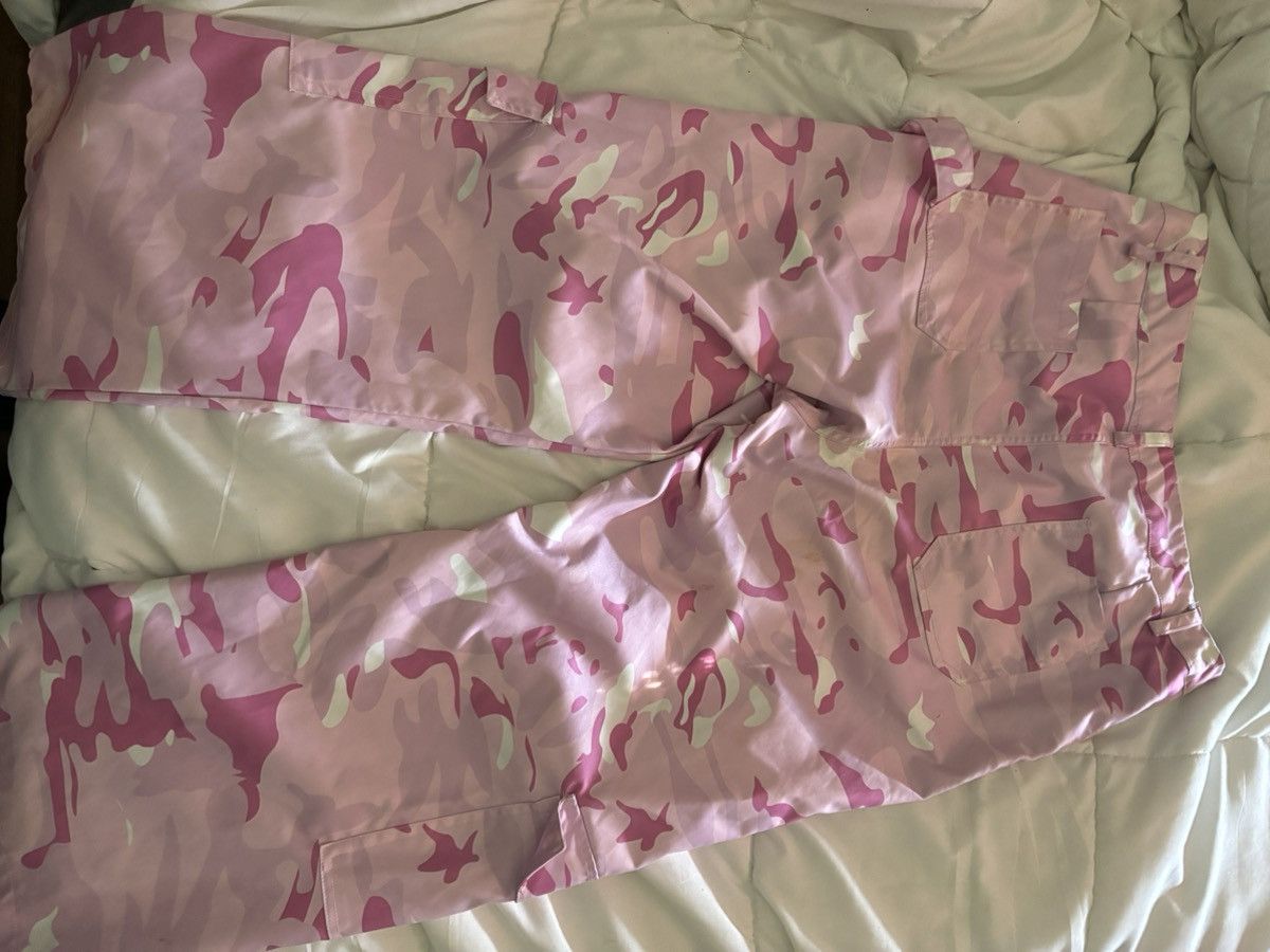Other Pink Cargo Pants Size XLARGE Size 36" / US 14 / IT 50 - 3 Thumbnail