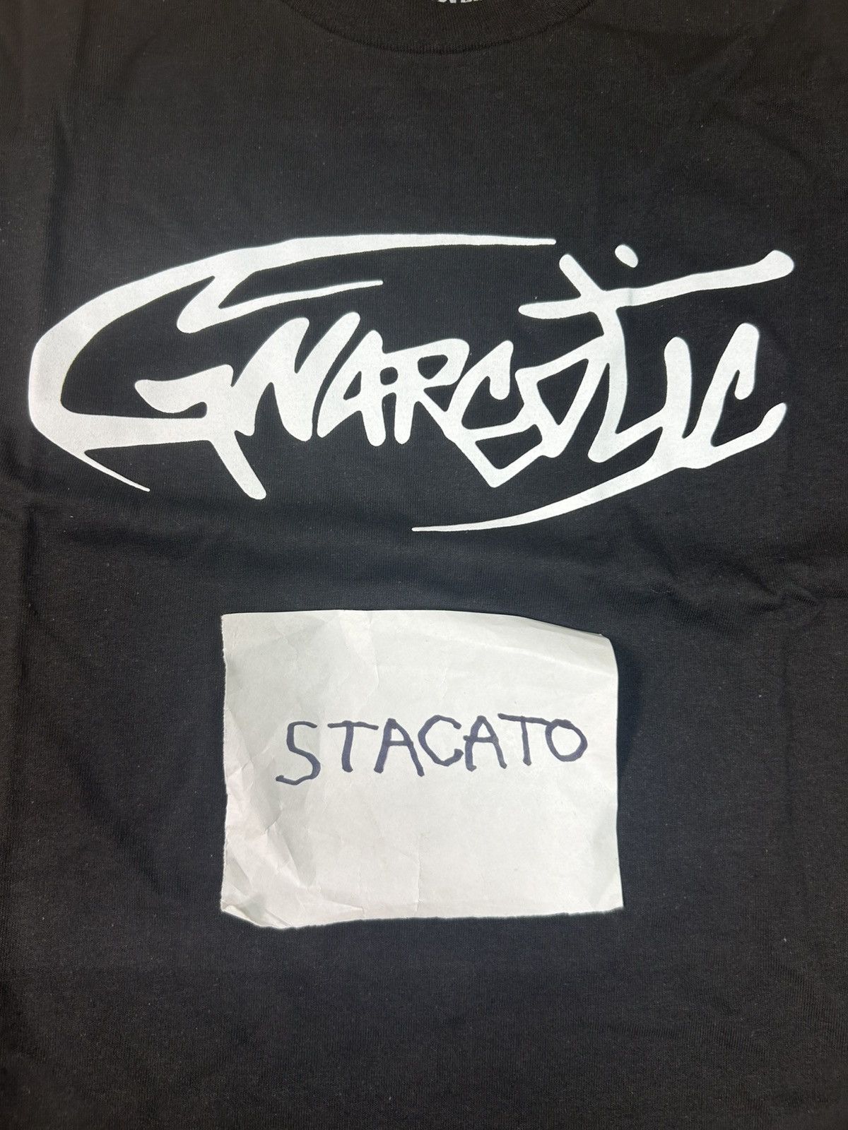 Gnarcotic × Rap Tees Gnarcotic Logo Tee Black Size US L / EU 52-54 / 3 - 3 Thumbnail