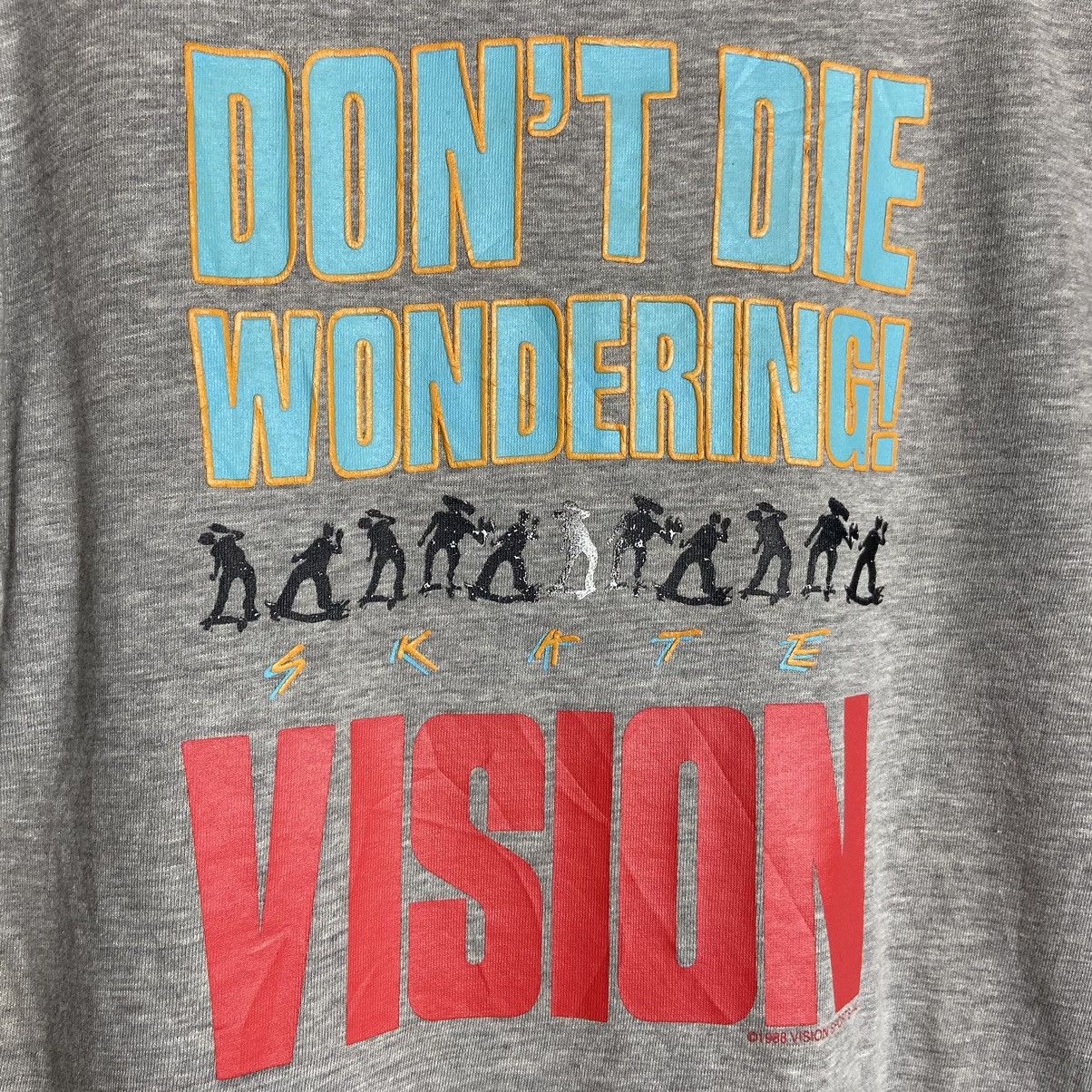 Vintage × Vision Streetwear Vintage 80s Vision Streetwear Skate T-Shirt Size US M / EU 48-50 / 2 - 3 Thumbnail