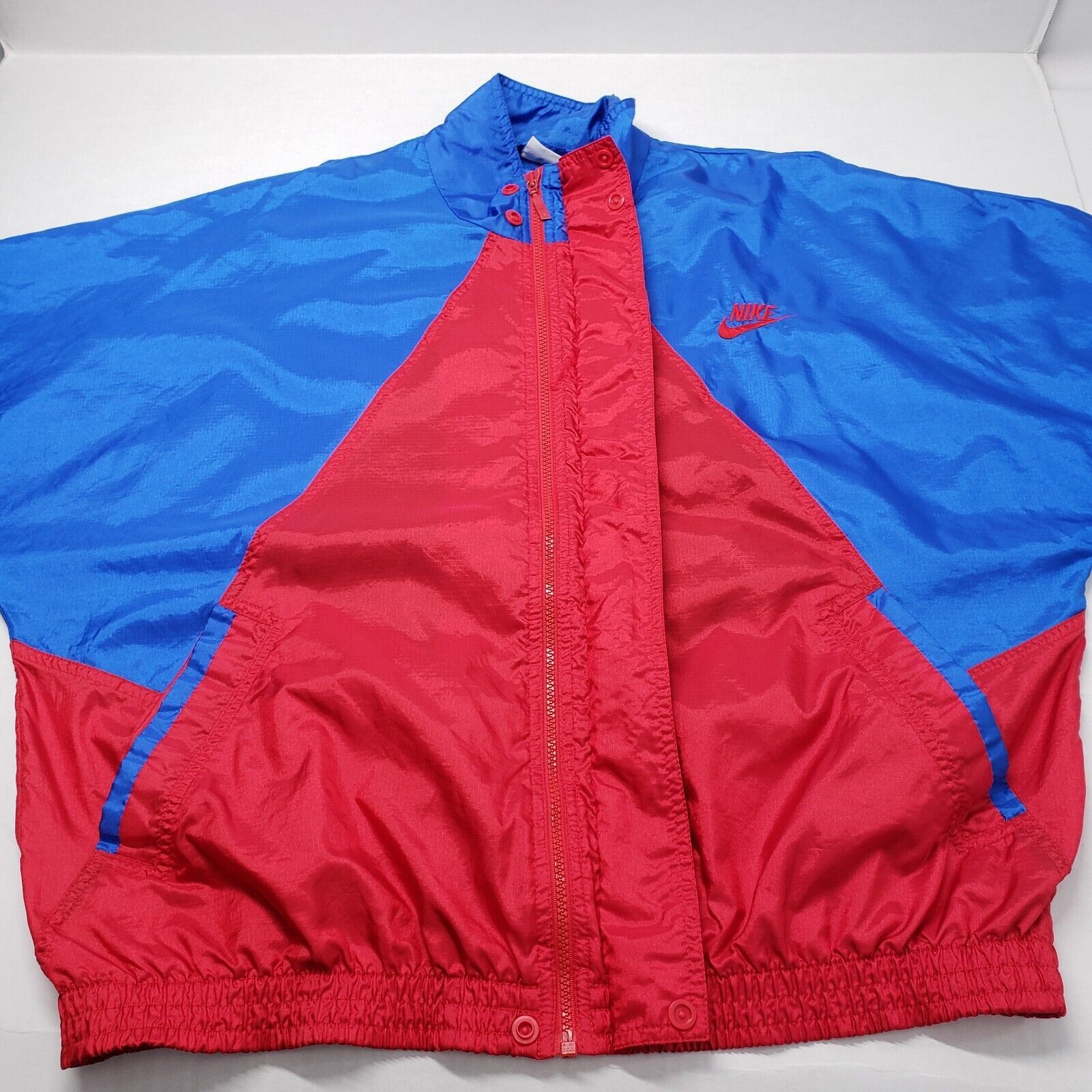 Nike Vintage Nike Windbreaker Jacket Men Large Red Blue Spiderman Size US L / EU 52-54 / 3 - 17 Thumbnail