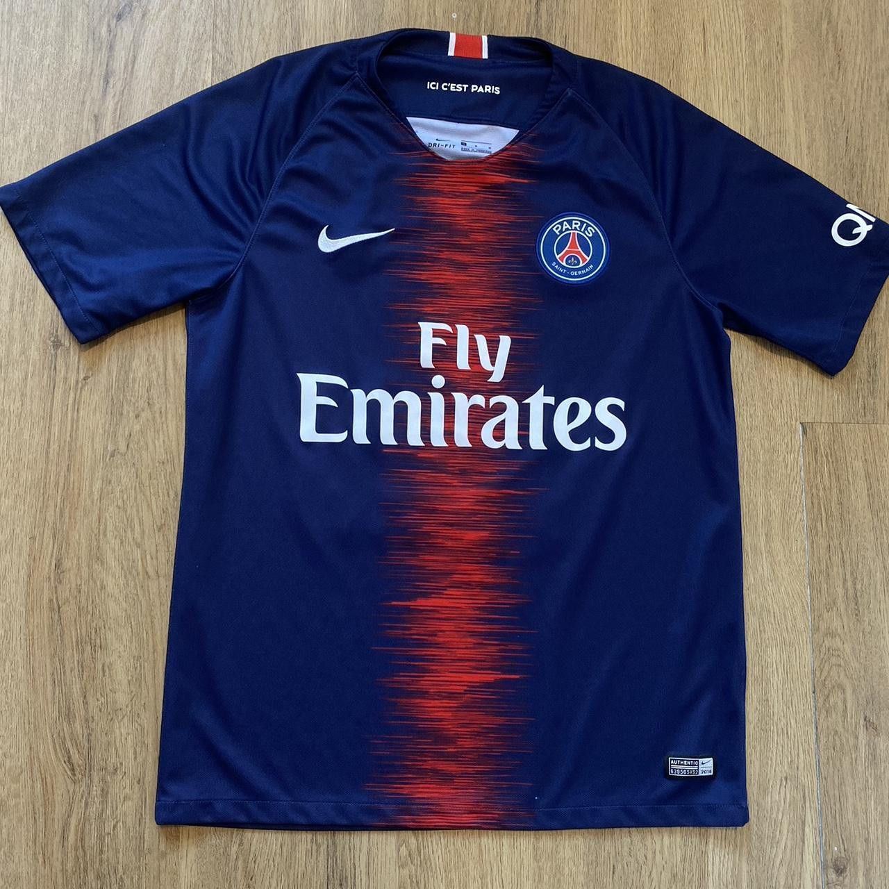 Nike 2018-19 *7 Mbappe Paris Saints Germain Nike Home Psg Size US M / EU 48-50 / 2 - 2 Thumbnail