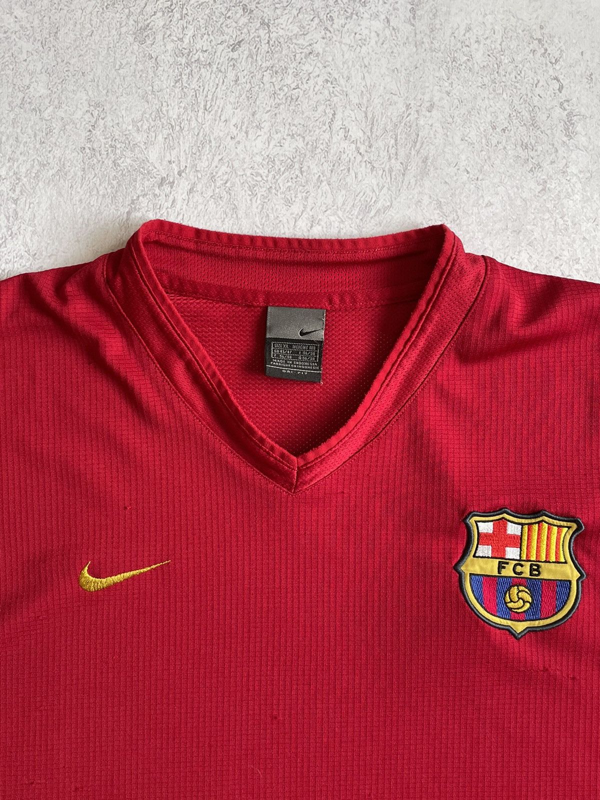 Vintage Nike FC Barcelona 2000s Training Soccer Jersey Vintage XL Size US XL / EU 56 / 4 - 3 Thumbnail