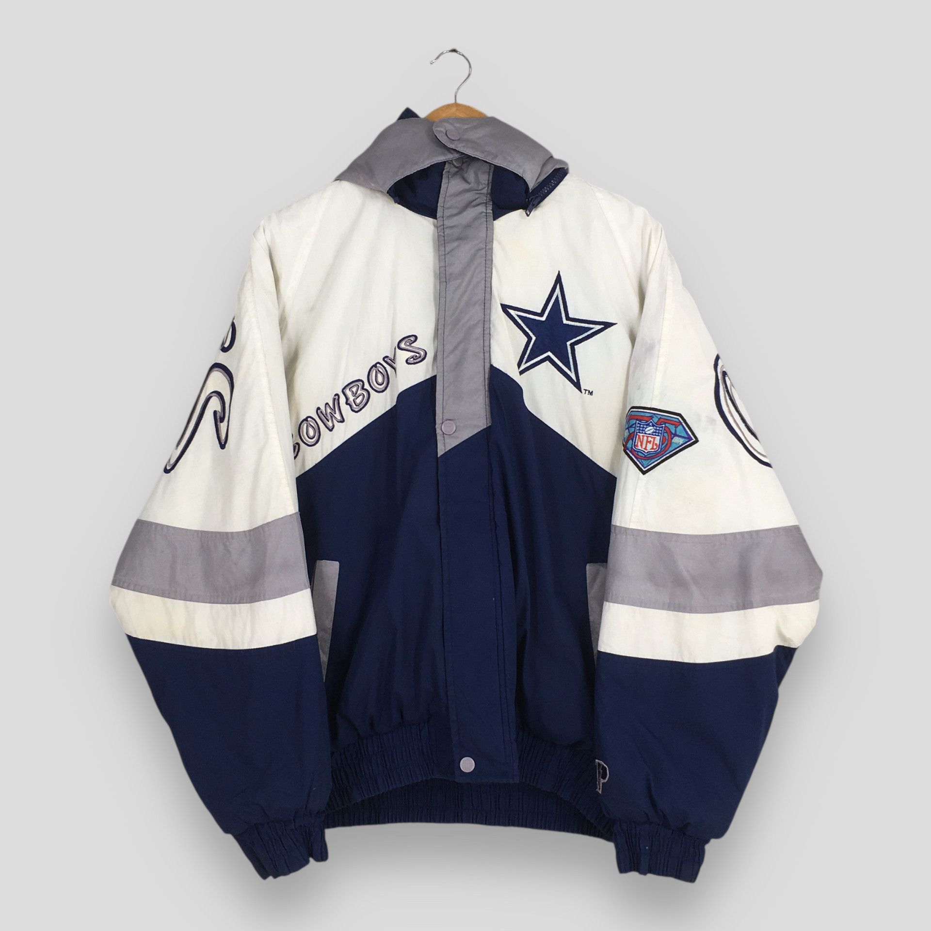 NFL Vintage Dallas Cowboys NFL Jacket Medium Size US M / EU 48-50 / 2 - 1 Thumbnail