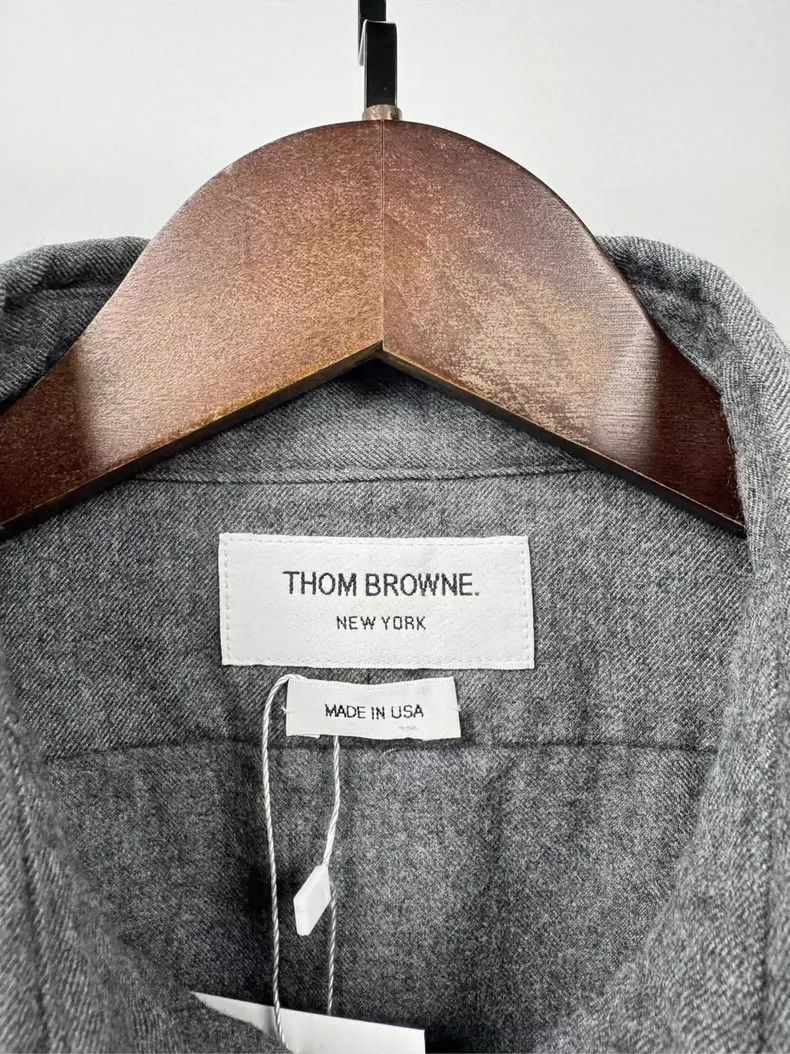 Thom Browne Thom browne Flannel shirt jacket 2504-Nextarrow Size US S / EU 44-46 / 1 - 3 Thumbnail