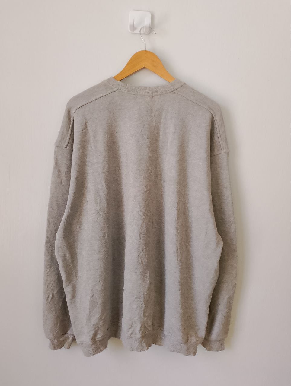 Japanese Brand DOLL Plain Grey Made in Japan Sweatshirt Size US XXL / EU 58 / 5 - 2 Thumbnail