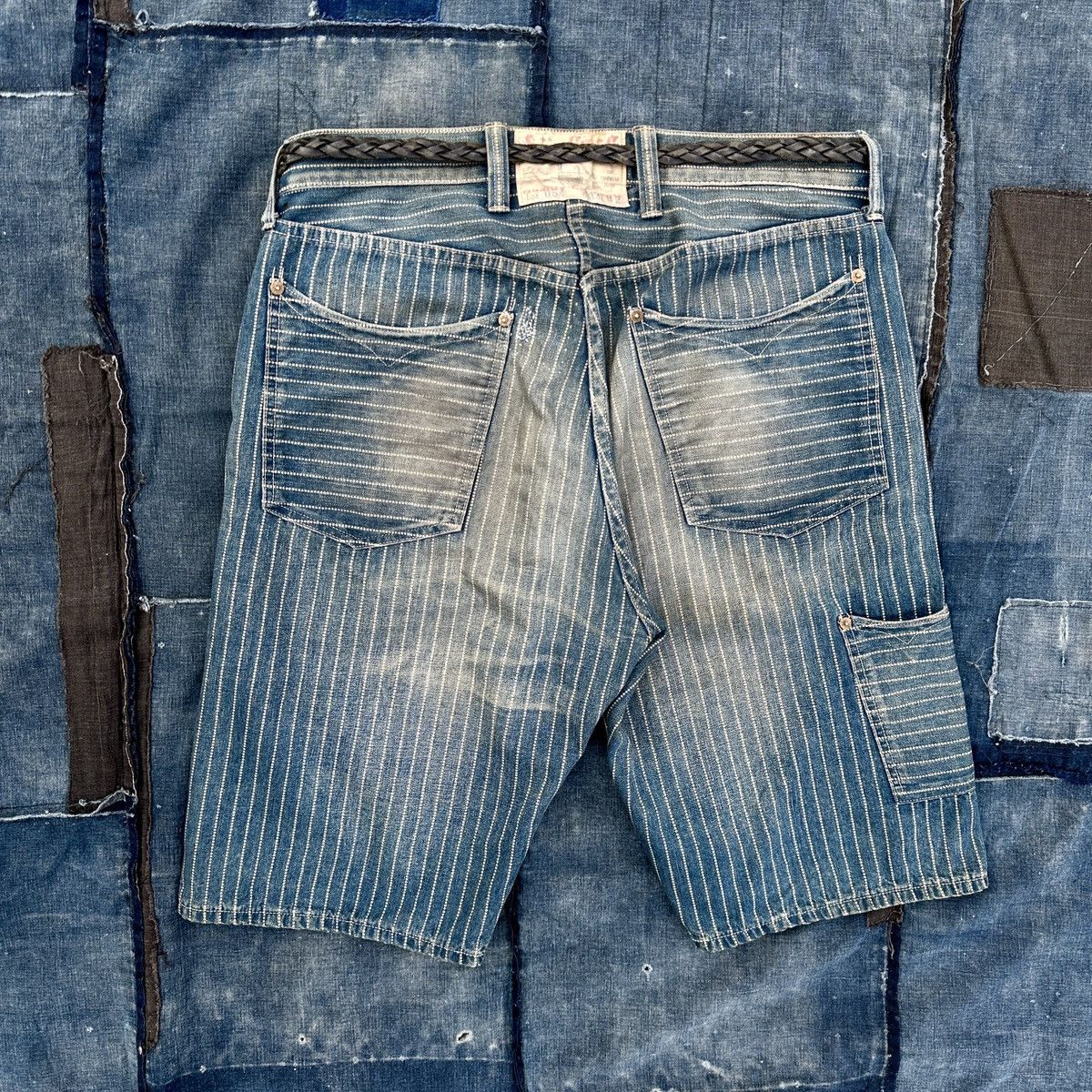Sugar Cane SugarCane Stifel Wabash short jort Tuffwear capris denim Size US 34 / EU 50 - 2 Thumbnail