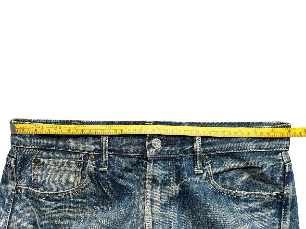 OMNIGOD Vintage Omnigod Selvedge Mudwash Distressed Denim Jeans 34 Size US 34 / EU 50 - 12 Thumbnail