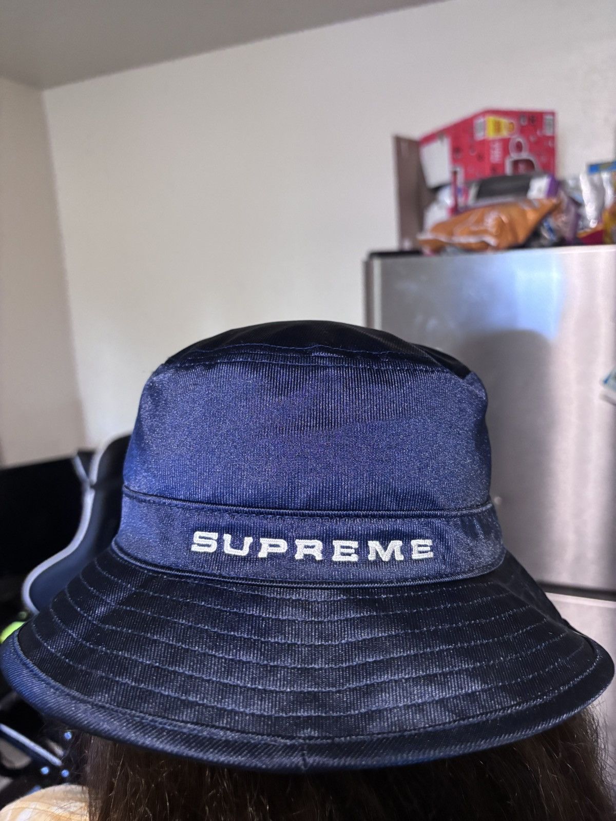 Nike ACG × Supreme Supreme Men’s x Nike Dazzle Crusher “Navy” LARGE Size 32 - 3 Thumbnail