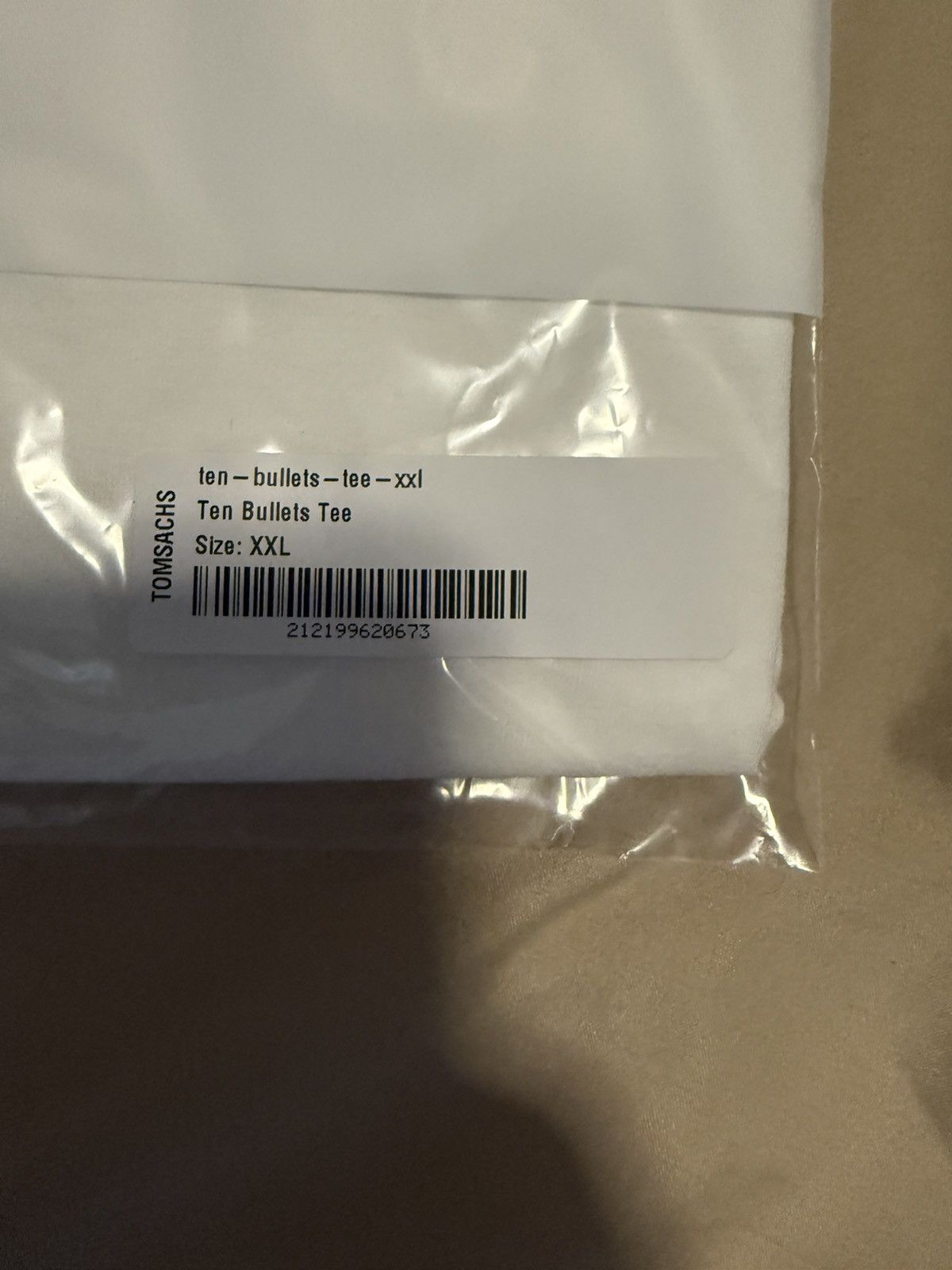 Nike × Tom Sachs Ten Bullets Tee Size US XXL / EU 58 / 5 - 2 Thumbnail