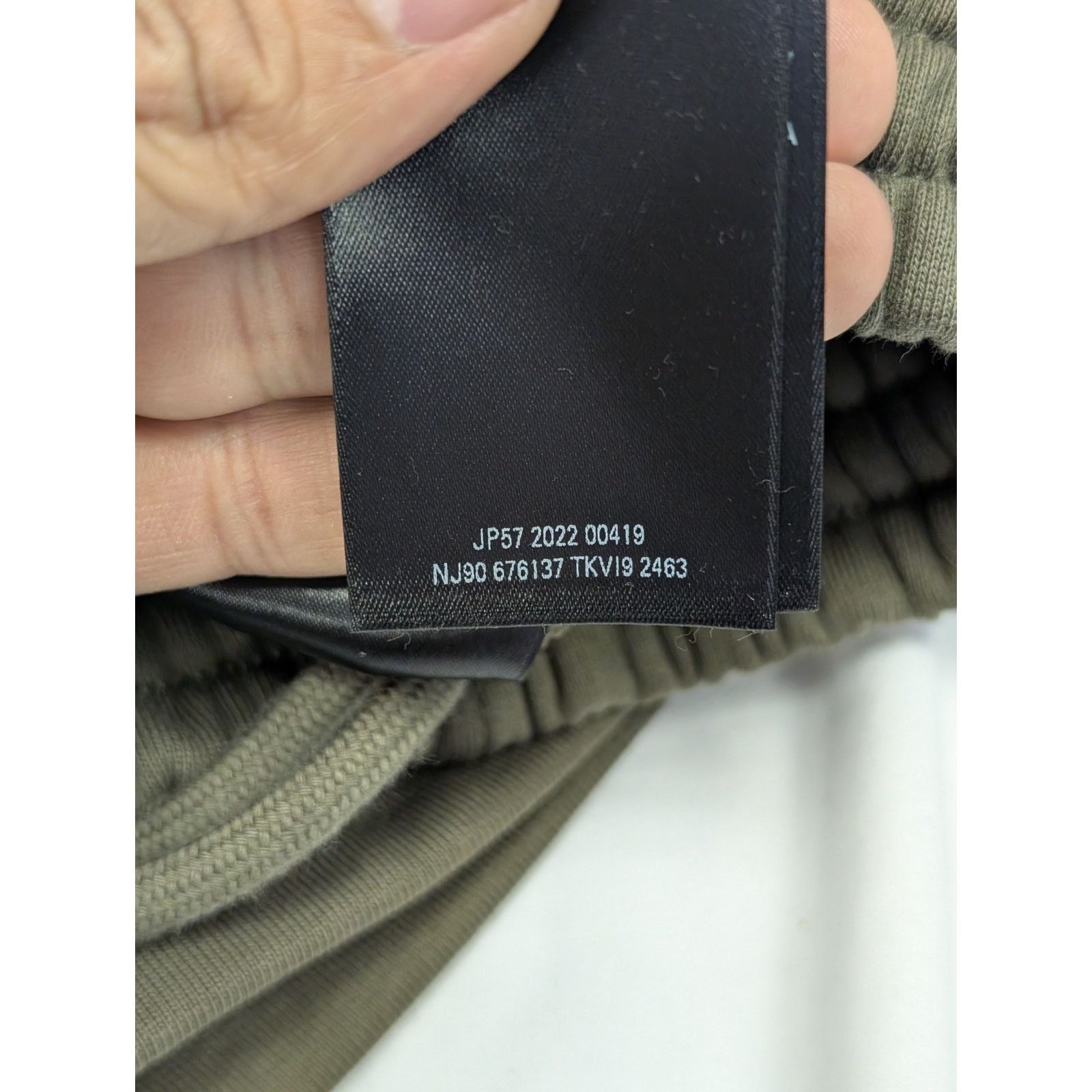 Balenciaga o1rshd1 Embro Pol Campgn Mol Boucleti Shorts Khaki/White/Red Size US 32 / EU 48 - 11 Thumbnail