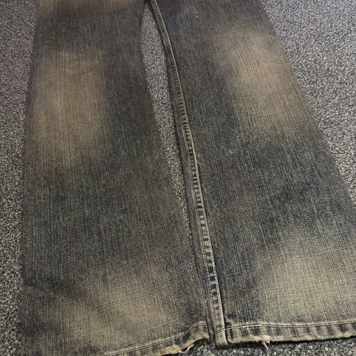 Engineered Garments × Levi's Vintage Y2K Levis 505 Statement Piece Mud Wash Grunge Denim Size US 32 / EU 48 - 5 Thumbnail