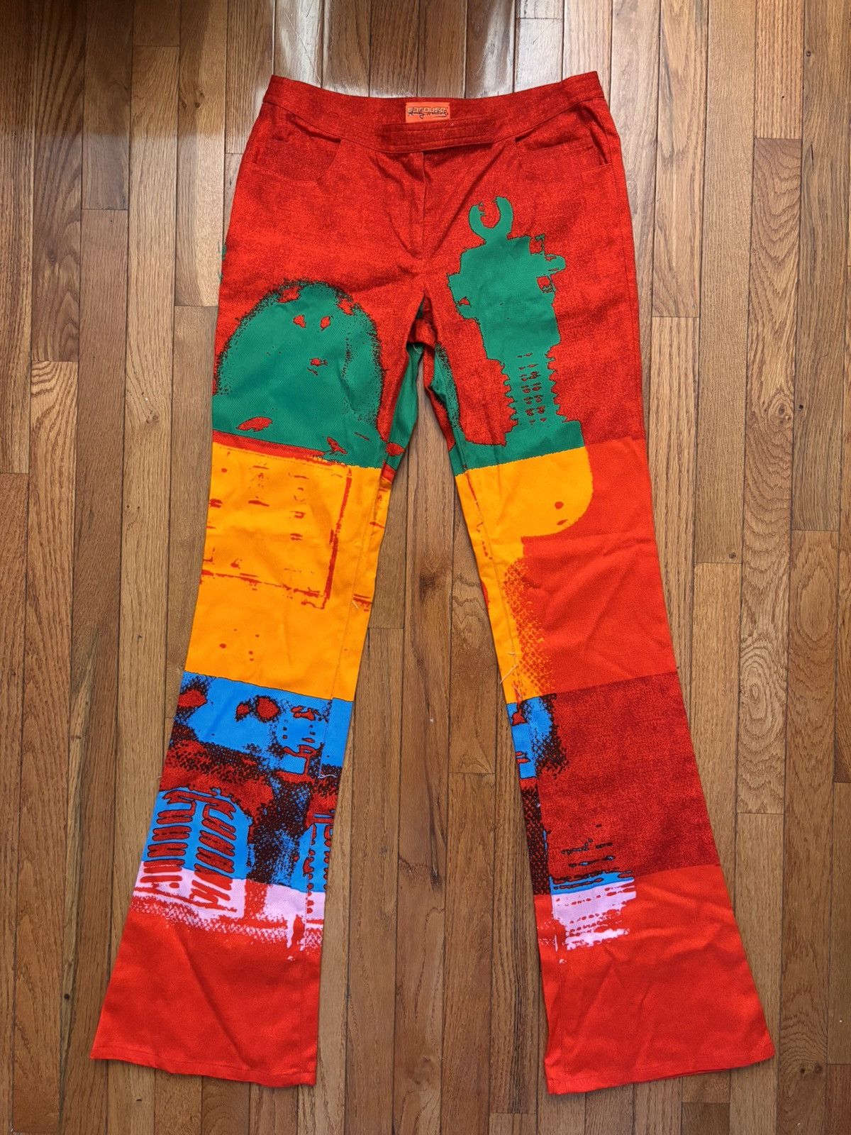Vintage 1998 Stephen Sprouse Andy Warhol Rare Pants