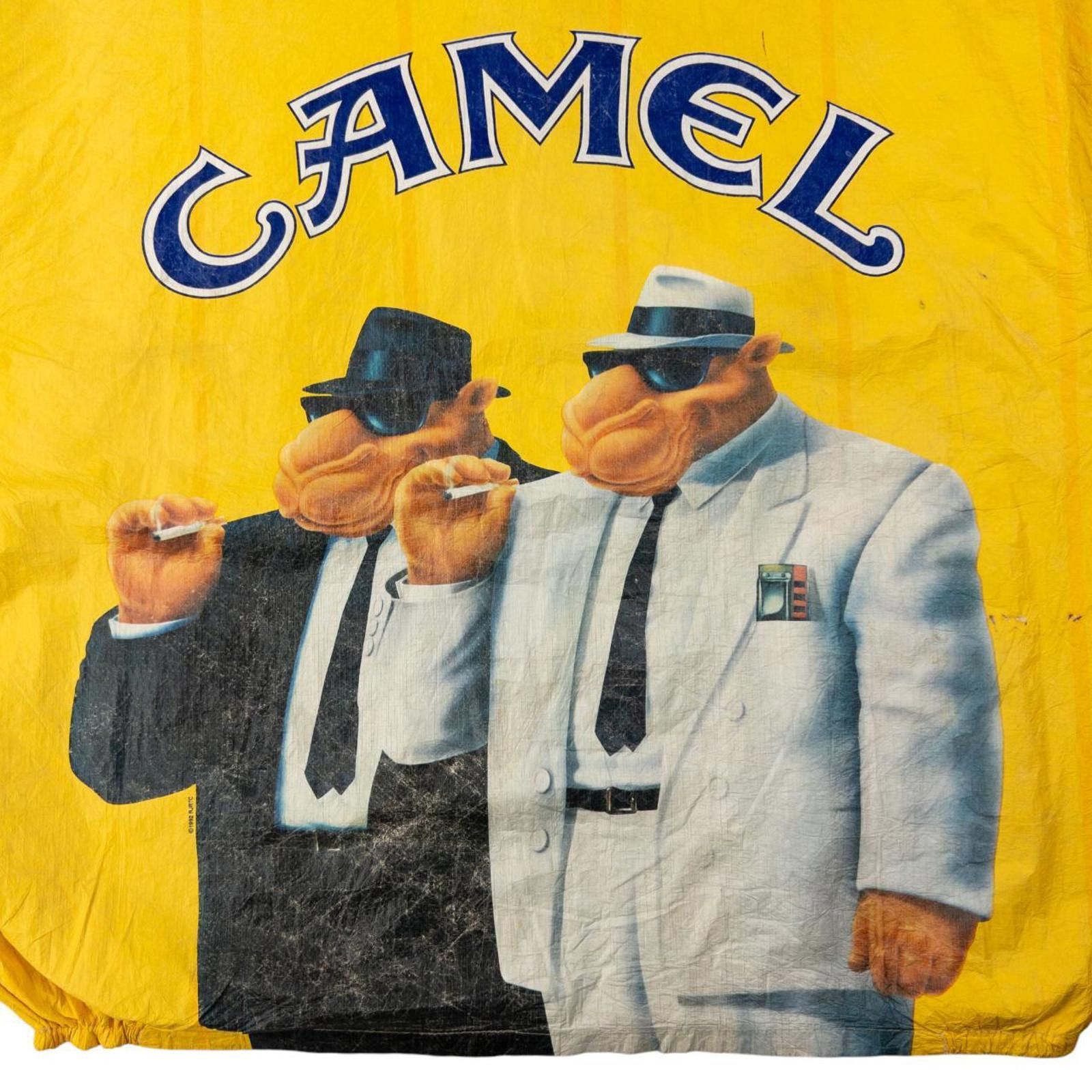 Camel Vintage Camel Cigarettes Lightweight Zip Up Jacket Size XL Size US XL / EU 56 / 4 - 5 Thumbnail