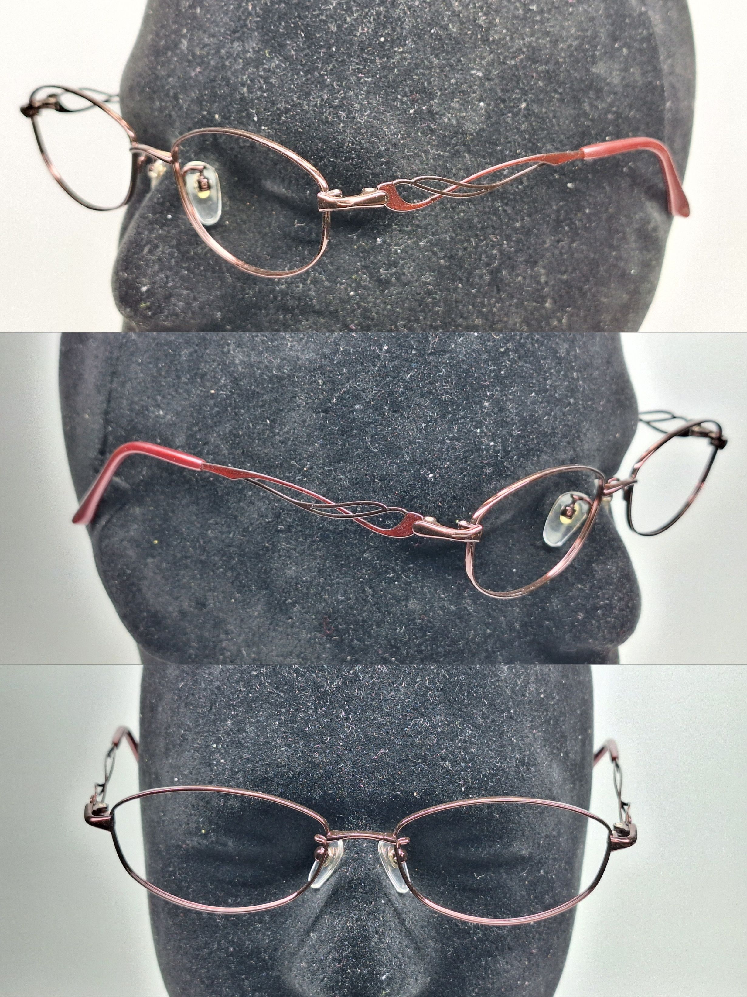 Other ELITE EL-6103 Wine Titan-P Flexible Twisted Temple Frame Size ONE SIZE - 3 Thumbnail