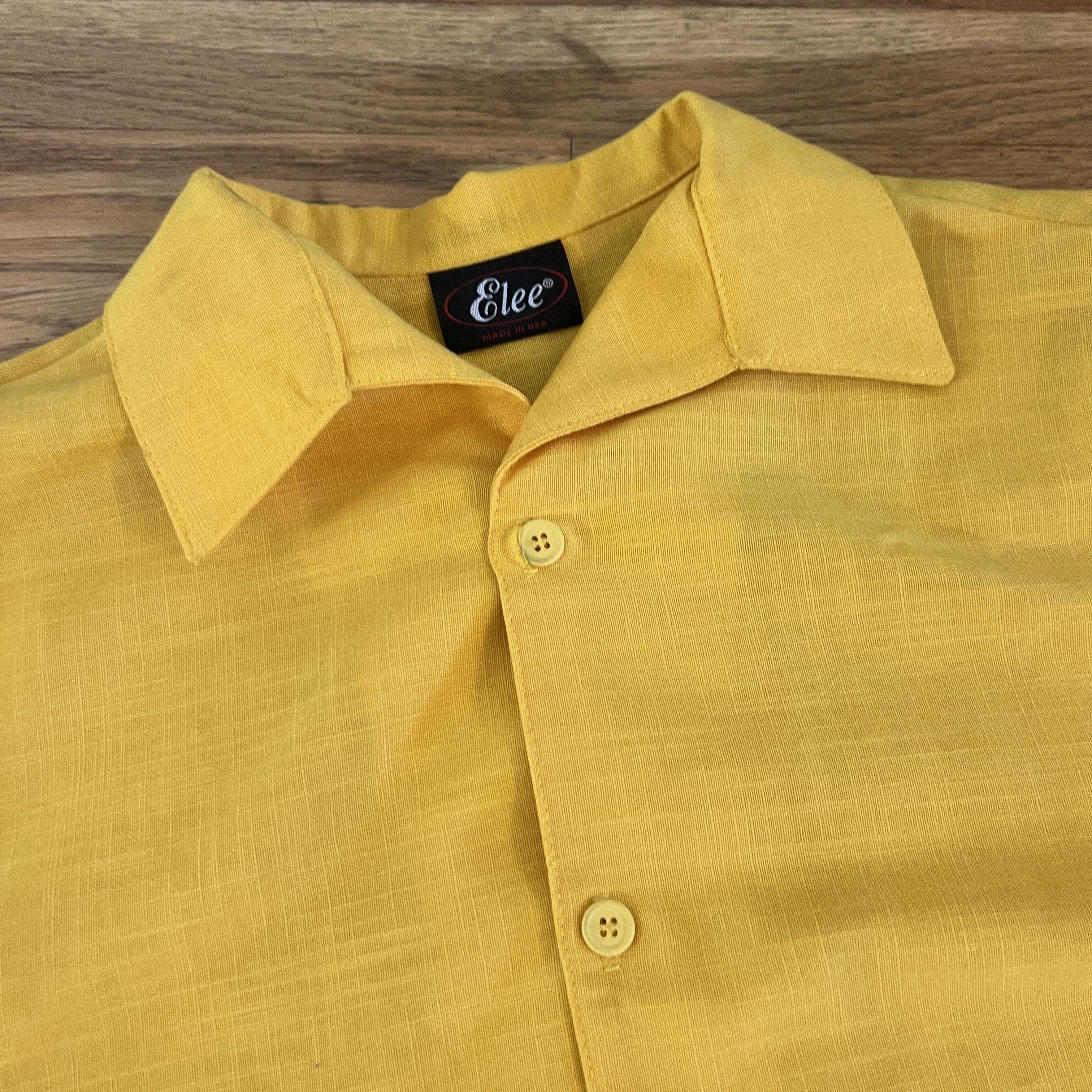 Vintage 80s/90s Elee MADE IN USA Button-Up Shirt Size US M / EU 48-50 / 2 - 2 Thumbnail