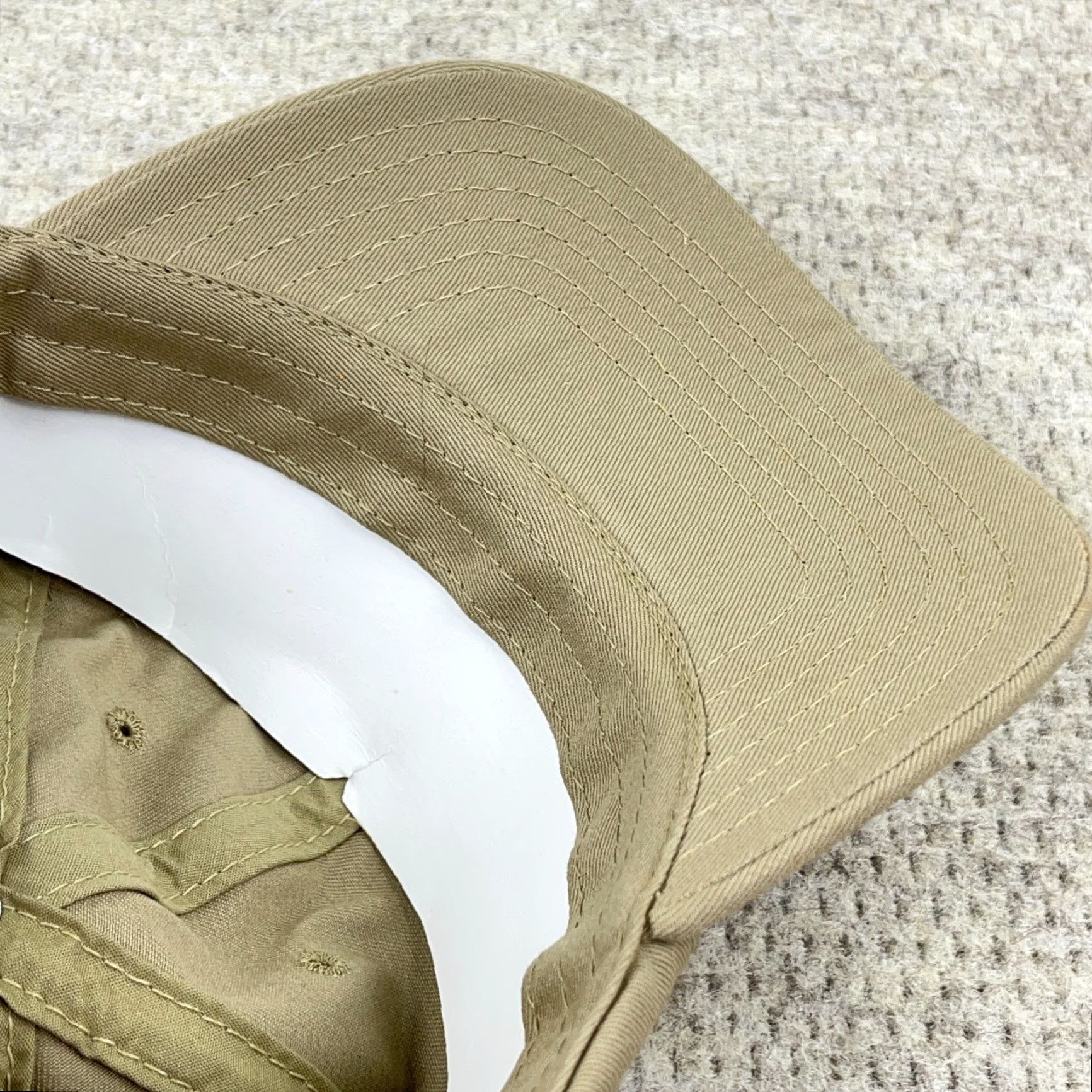 American Needle VINTAGE American Needle The Masters Hat Cap Adjustable Strap Back Augusta Nationals Y2K 2004 Tan Khaki USA Beige Twill Golf Hat Mens Size ONE SIZE - 6 Thumbnail