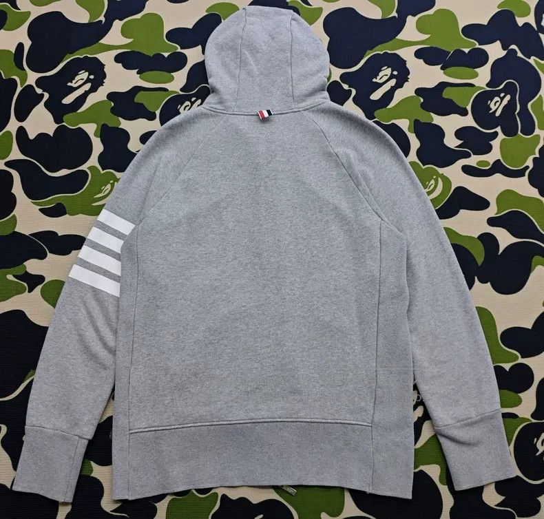 Thom Browne Thom Browne Grey zip coat Size US L / EU 52-54 / 3 - 2 Thumbnail
