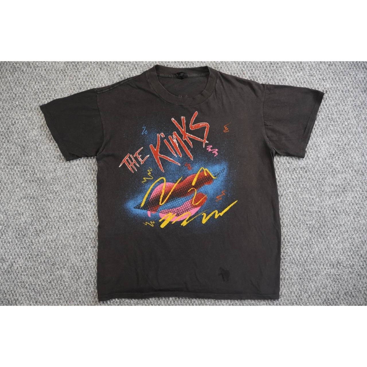 Vintage Vintage The Kinks 1984-1985 Word of Mouth Tour Size L Size US L / EU 52-54 / 3 - 1 Thumbnail