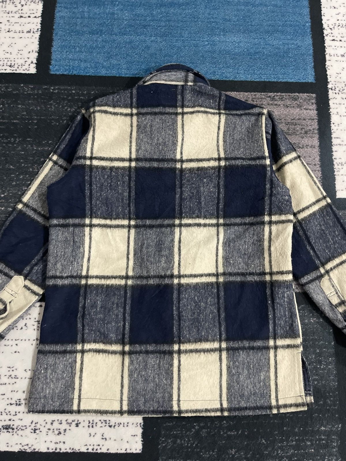 Vintage Vintage Bobson Button Plaid Wool Jacket Size US M / EU 48-50 / 2 - 12 Thumbnail