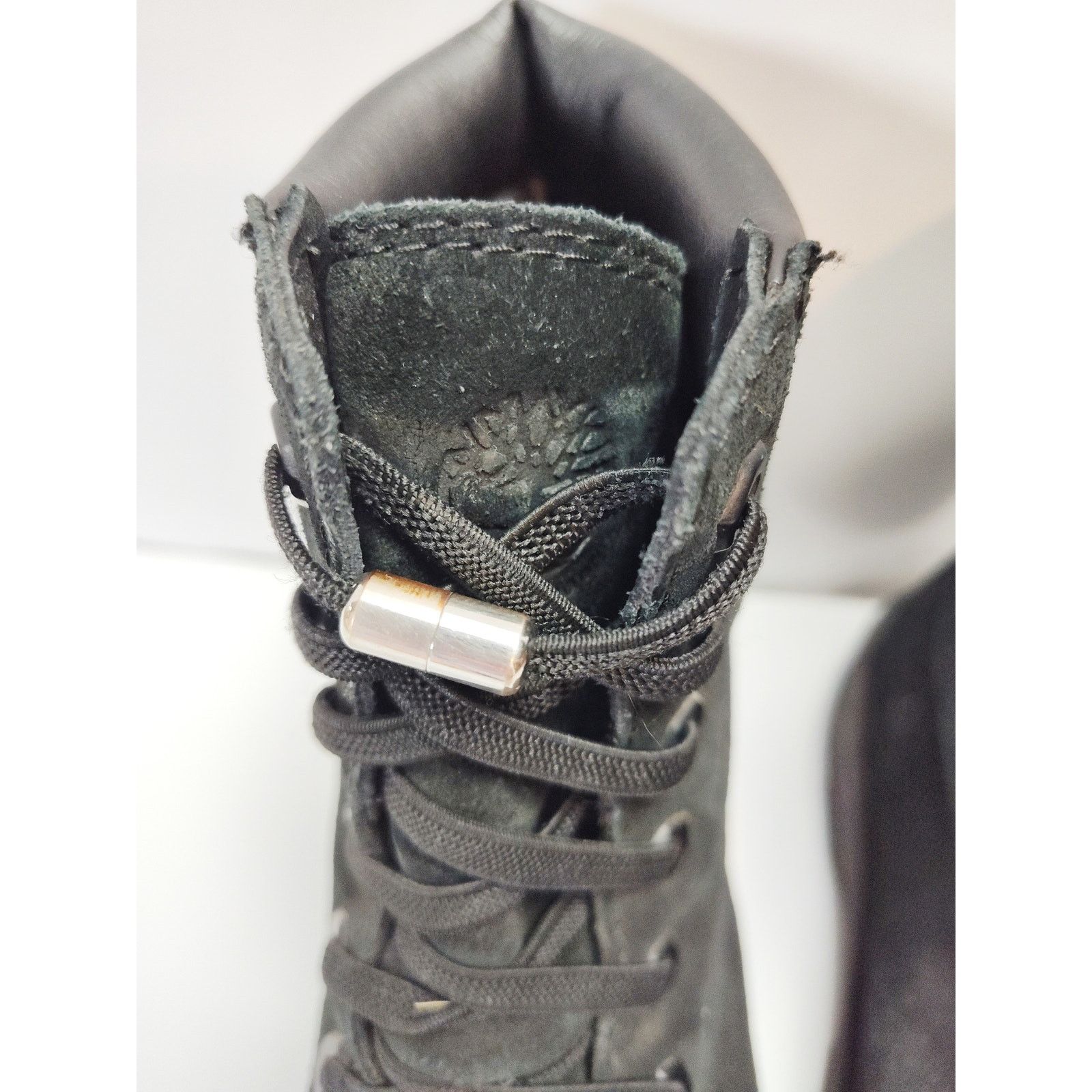 Timberland Timberland Women’s 6 Inch Black Nubuck Boots Size 7.5 Size US 7.5 / IT 37.5 - 3 Thumbnail