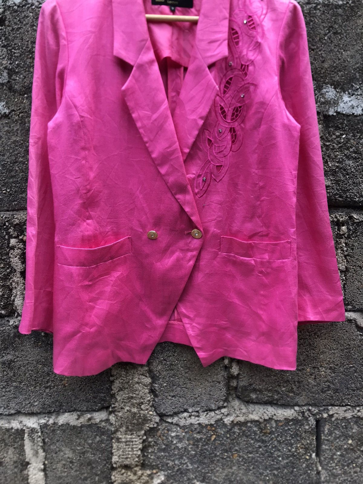 Hardy Amies 🌟Nice Design Hardy Amies Double Breasted Size S / US 4 / IT 40 - 4 Thumbnail
