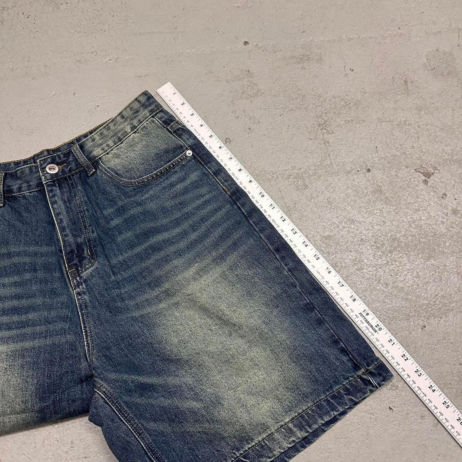 Vintage Vintage baggy y2k urban distressed denim jean SZ 34 Size US 32 / EU 48 - 4 Thumbnail