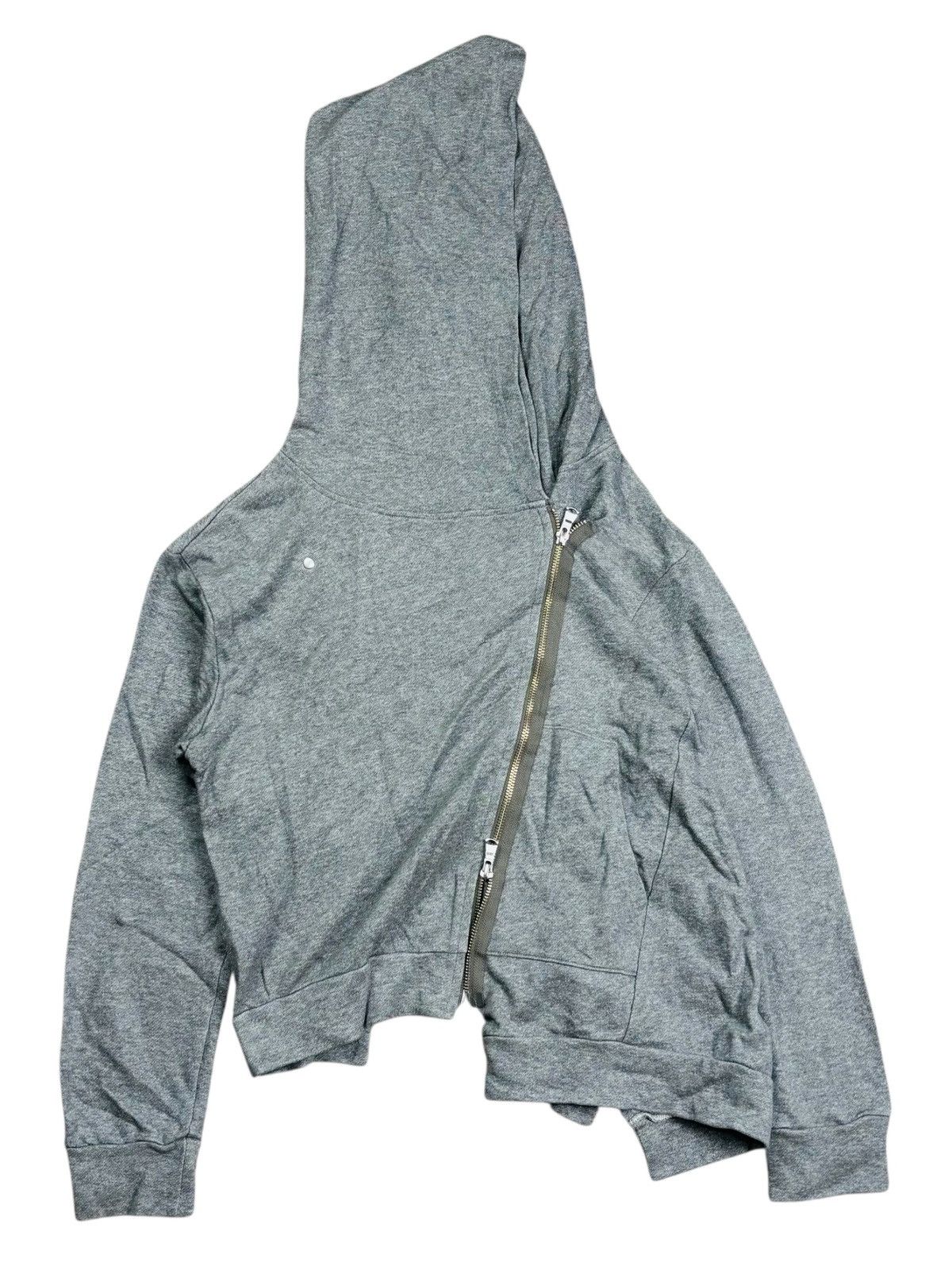 Limi Feu Archive Limi Feu - Asymetrical Zip Hoodie Size US M / EU 48-50 / 2 - 4 Thumbnail