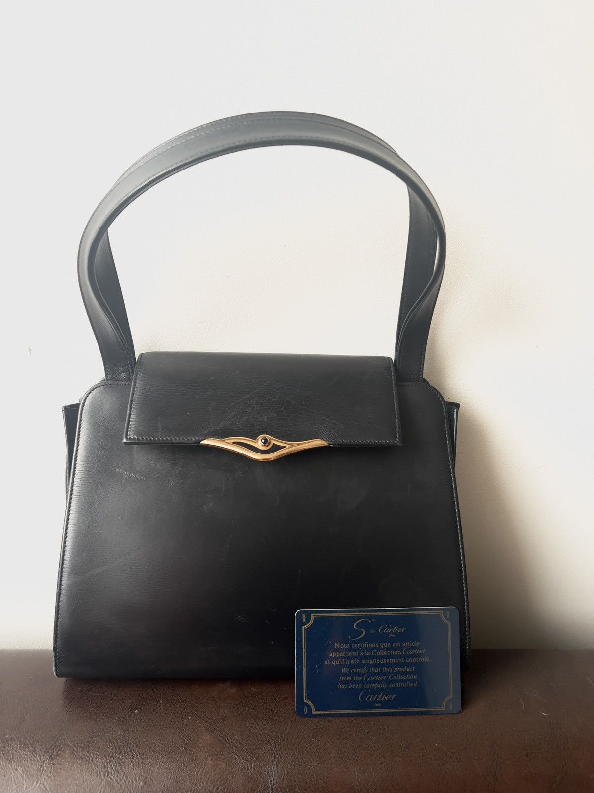 Cartier Vintage Cartier bag sapphire line circa 1990s Size ONE SIZE - 8 Thumbnail