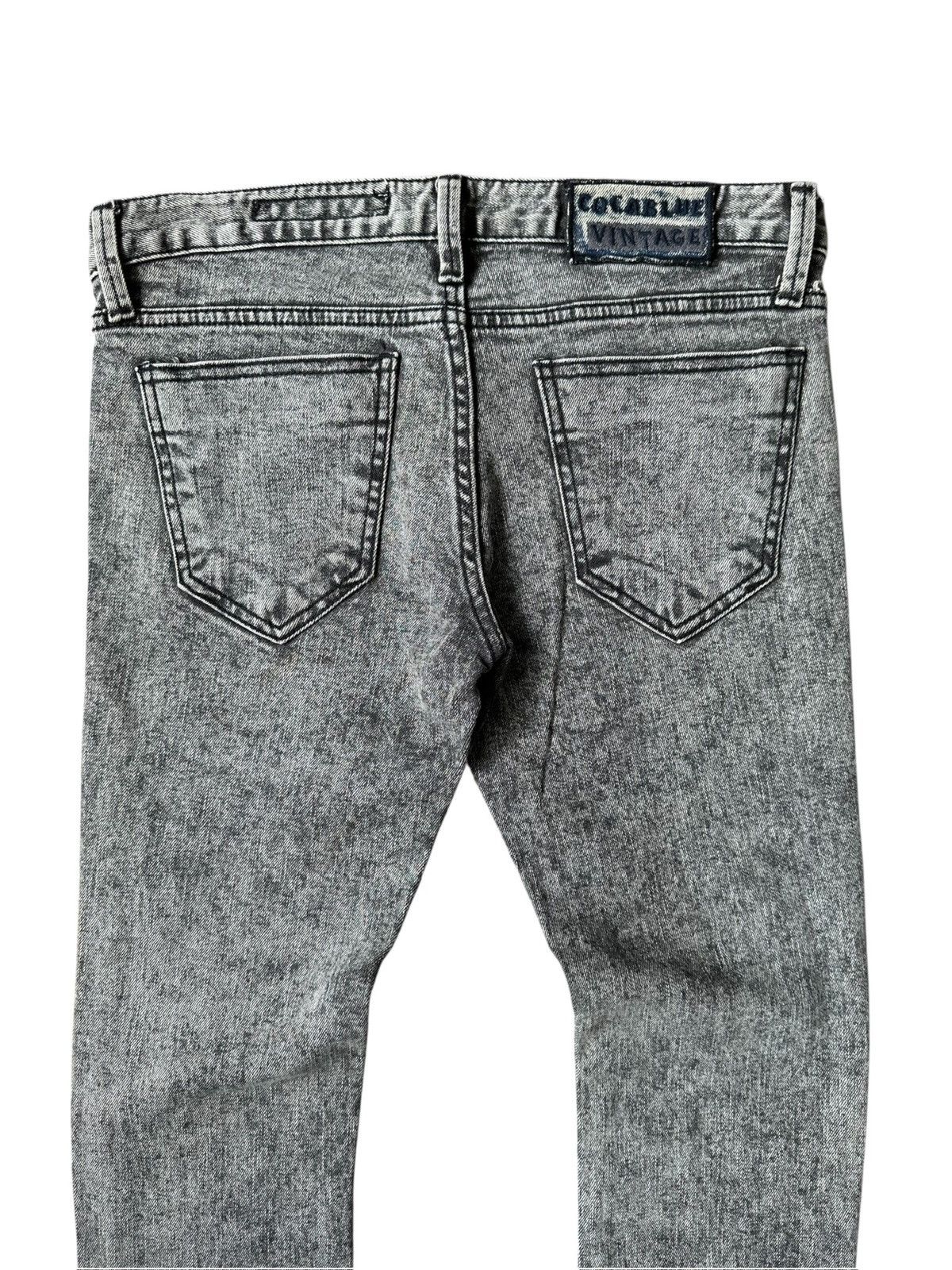 If Six Was Nine 00's Cocablue trompe loeil '' Monroe '' jeans Size US 30 / EU 46 - 9 Thumbnail