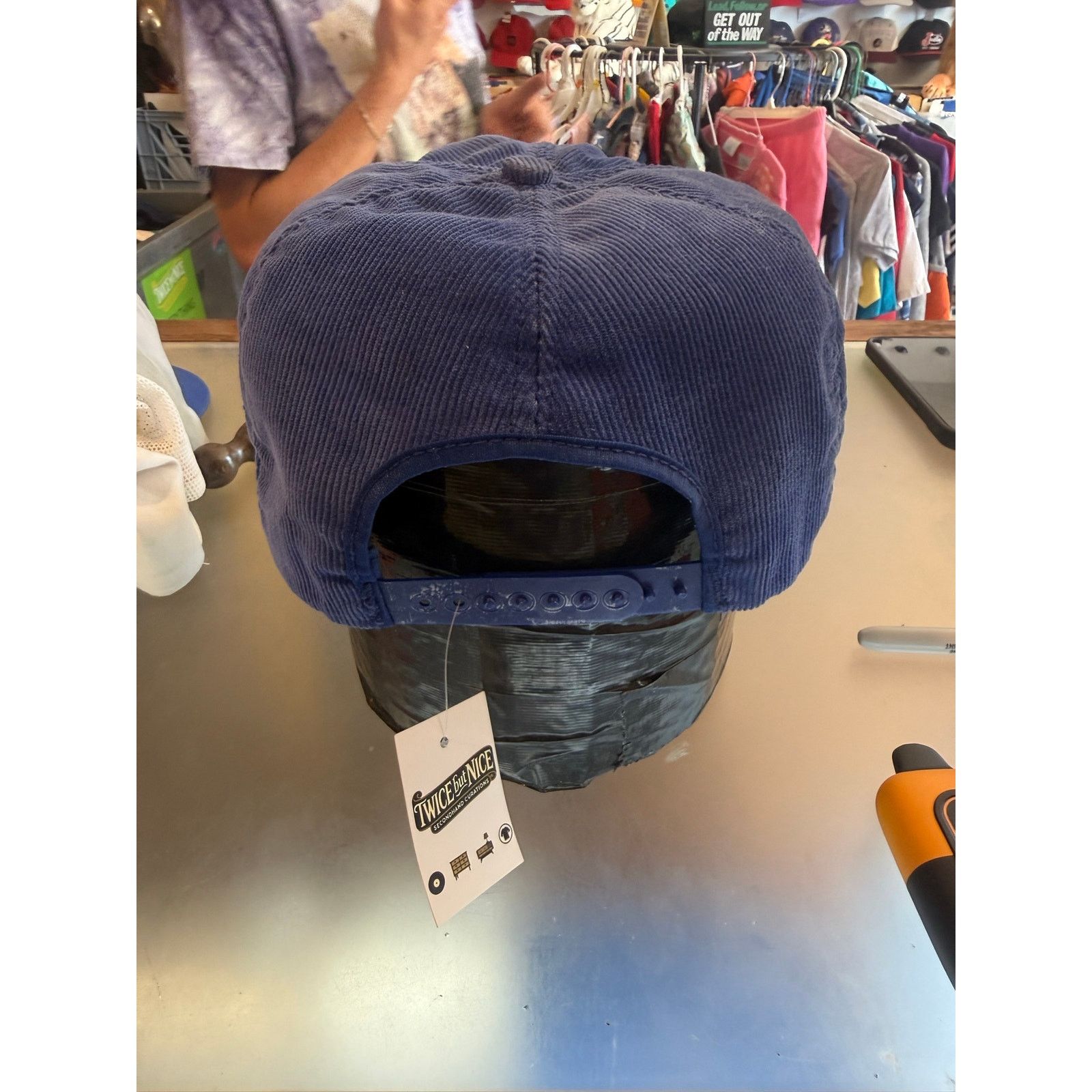 Other Santa Fe Railroad Corduroy Snap Back Hat Size ONE SIZE - 3 Thumbnail