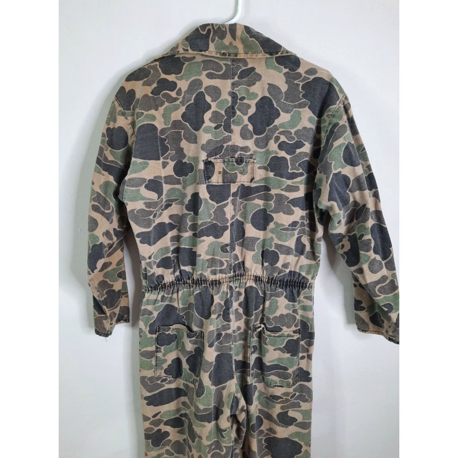 Vintage VINTAGE Frog Camo Coveralls Men’s Large Hunting Camouflage Shirt/coveralls? Size US 33 - 5 Thumbnail