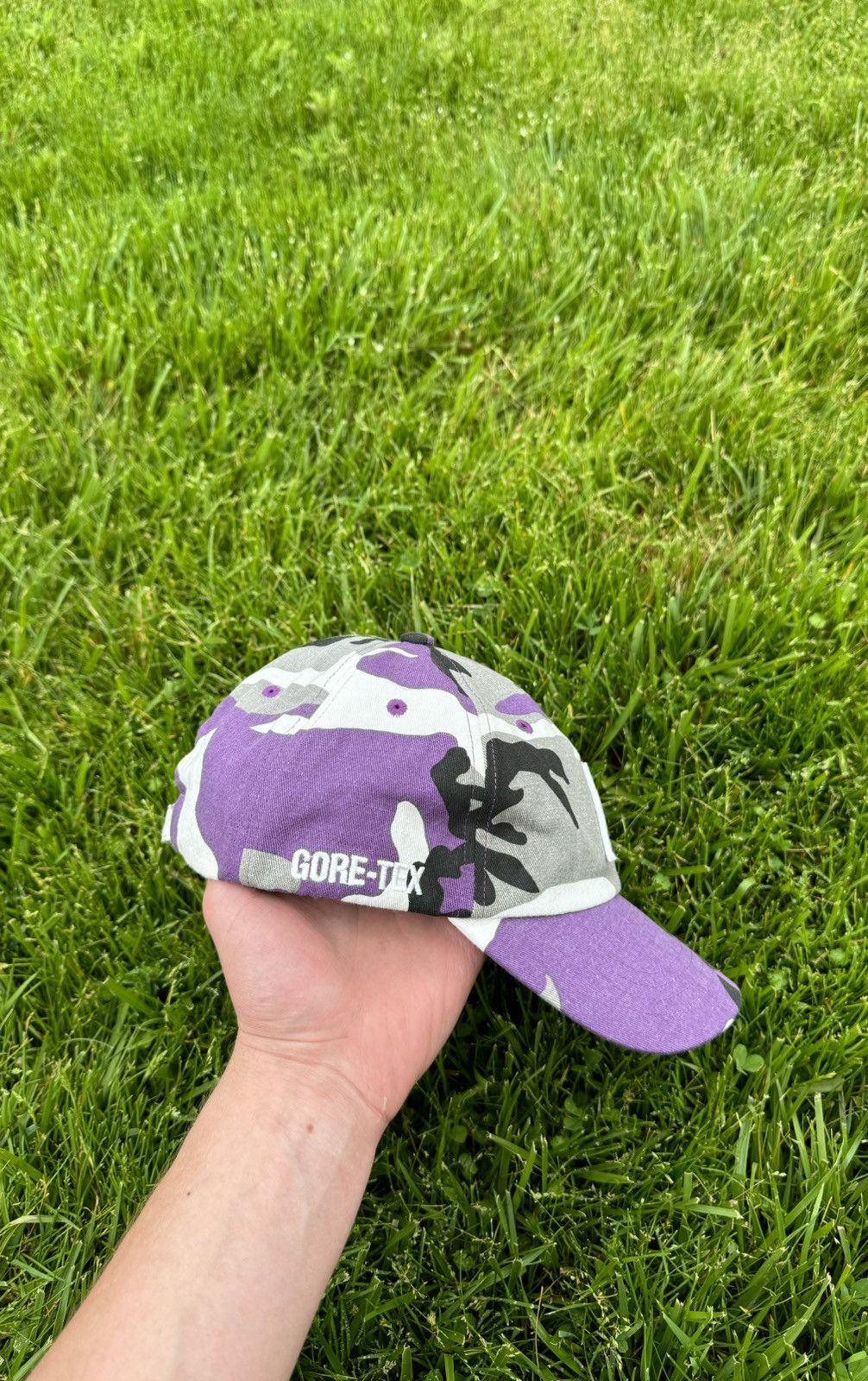 Goretex × Palace Cap Palace GORE-TEX Pigment 6 Panel Grey Camo Very Rare Size ONE SIZE - 2 Thumbnail