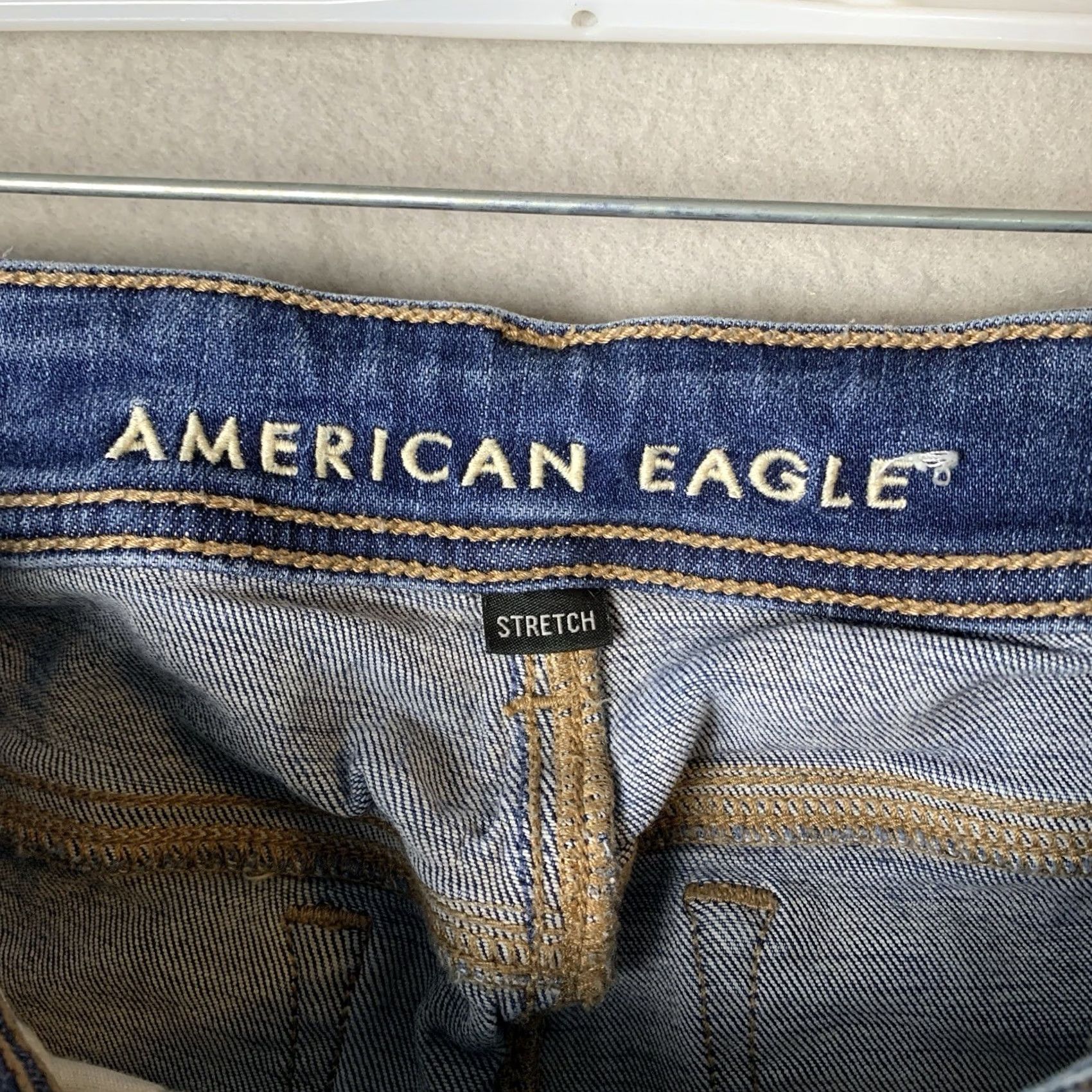 American Eagle Outfitters American Eagle Outfitters Jeans Women Bootcut 8 Blue Kick Stretch Denim 5-Pocket Casual Preppy 90s Hipster Grunge Modern Vintage No Size 30" / US 8 / IT 44 - 3 Thumbnail