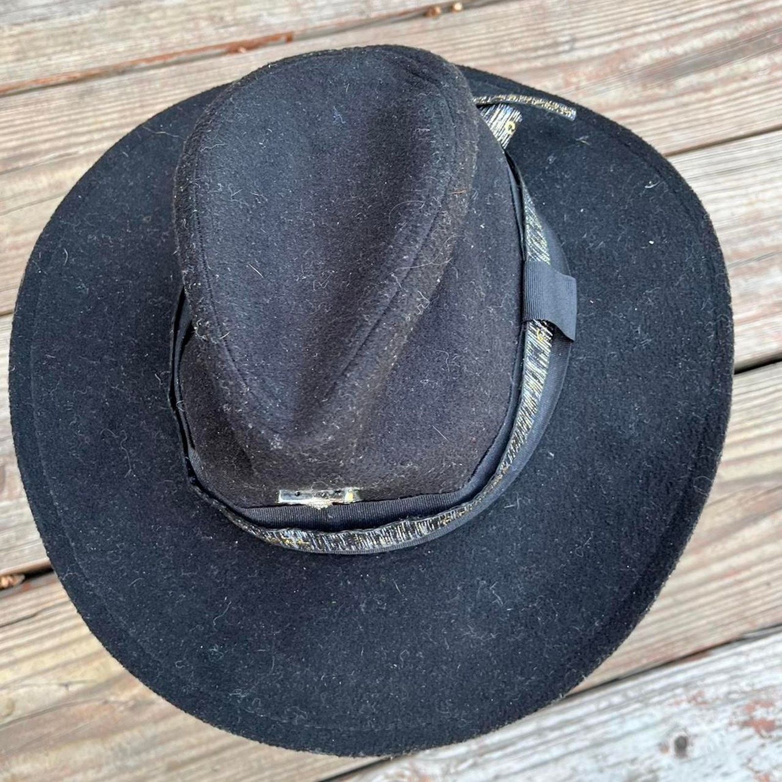 Other Black cowgirl hat Size ONE SIZE - 2 Thumbnail
