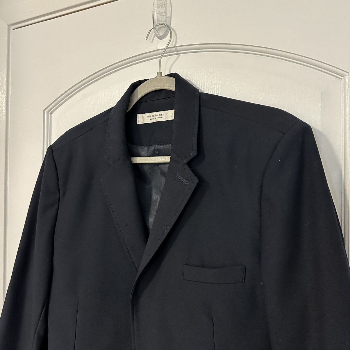 Shades Of Grey Shades of Grey by Micah Cohen Wool Blazer Jacket (Large) Size 42R - 2 Thumbnail