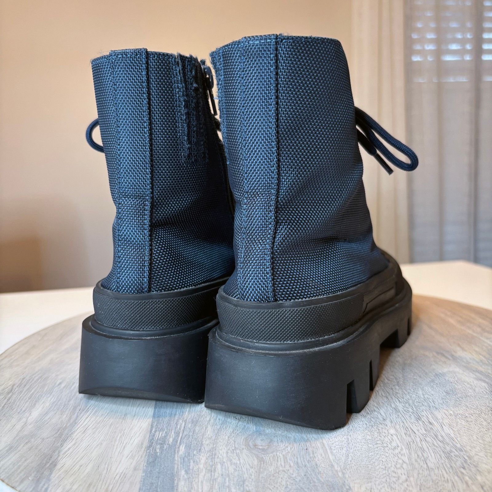 Jeffrey Campbell Jeffrey Campbell Lug Sole Combat Boots Blue Women's Size 7.5 Size US 7.5 / IT 37.5 - 7 Thumbnail
