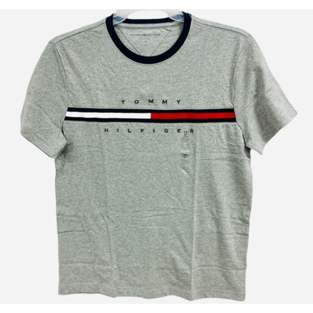 Tommy Hilfiger Tommy Hilfiger Men's XL Gray Short Sleeve T-Shirt Size US XL / EU 56 / 4 - 1 Thumbnail