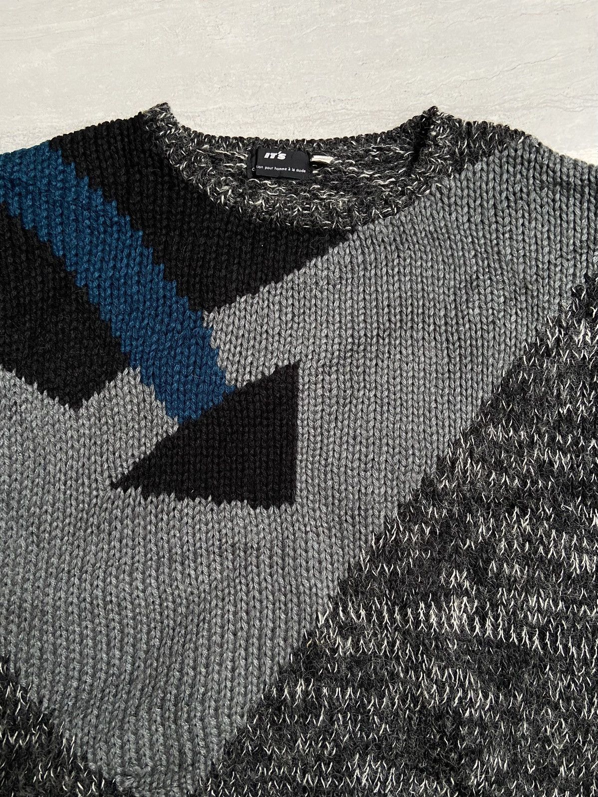 Designer × Japanese Brand IT’S POUR HOMME Knit Sweaters Size US L / EU 52-54 / 3 - 10 Thumbnail