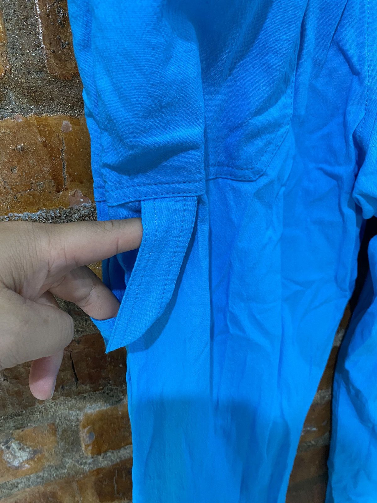 W&LT × Walter Van Beirendonck 1990s W&LT Hem Pocket carpenter light cargo pop pant Size US 33 - 15 Thumbnail