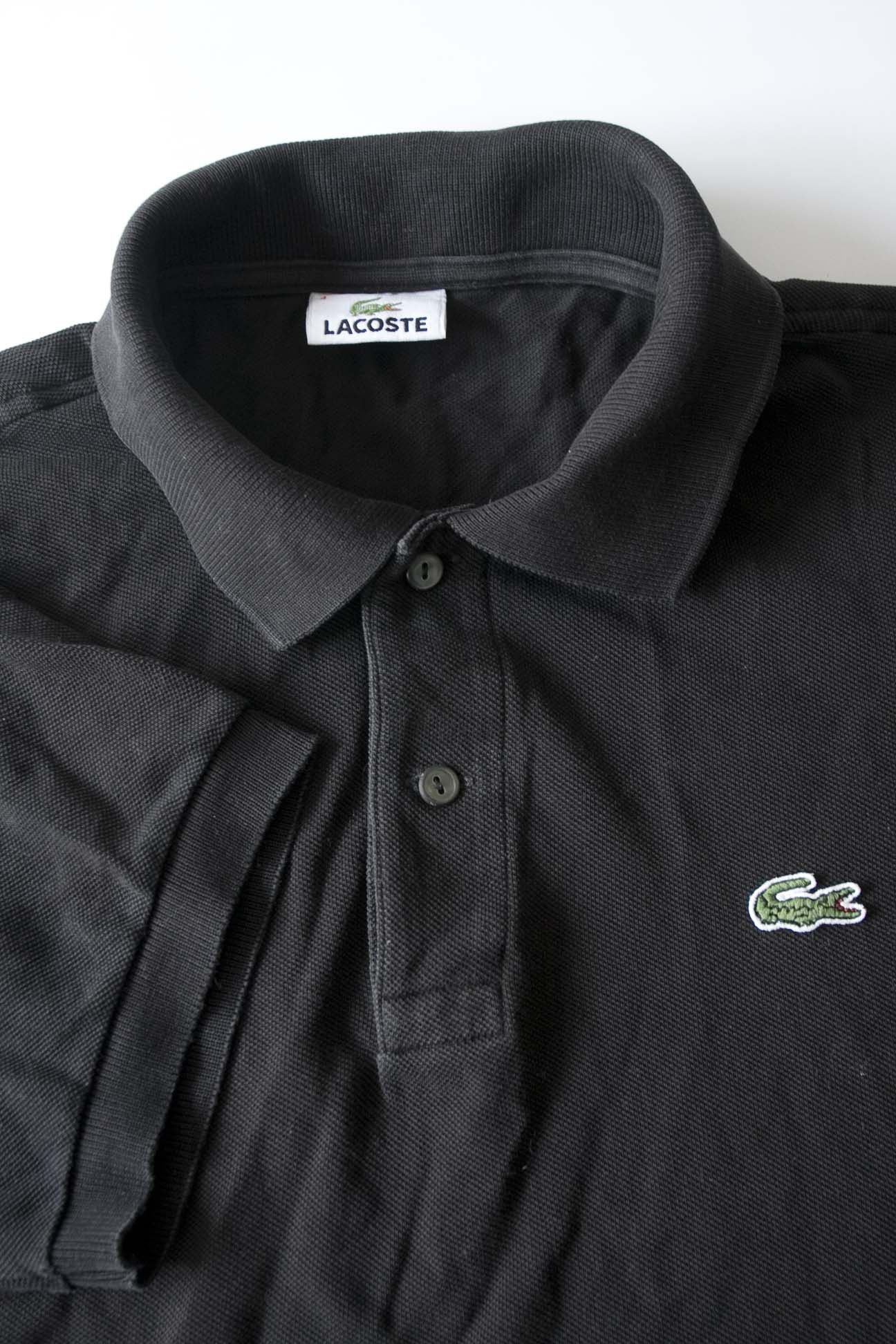 Lacoste Lacoste Polo Size 4/M Black Size US M / EU 48-50 / 2 - 2 Thumbnail
