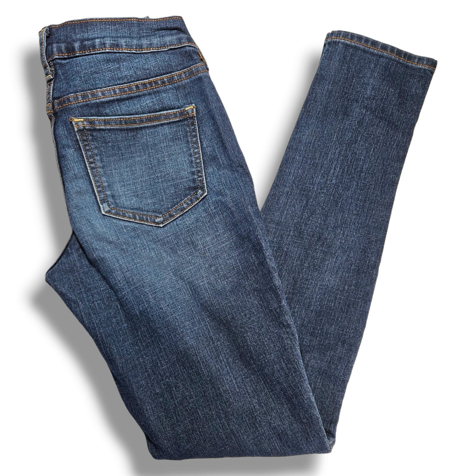 Old Navy EUC Old Navy Original Skinny Jeans Sz. 0 Regular Dark Wash Size 25" / US 0 / IT 36 - 1 Thumbnail