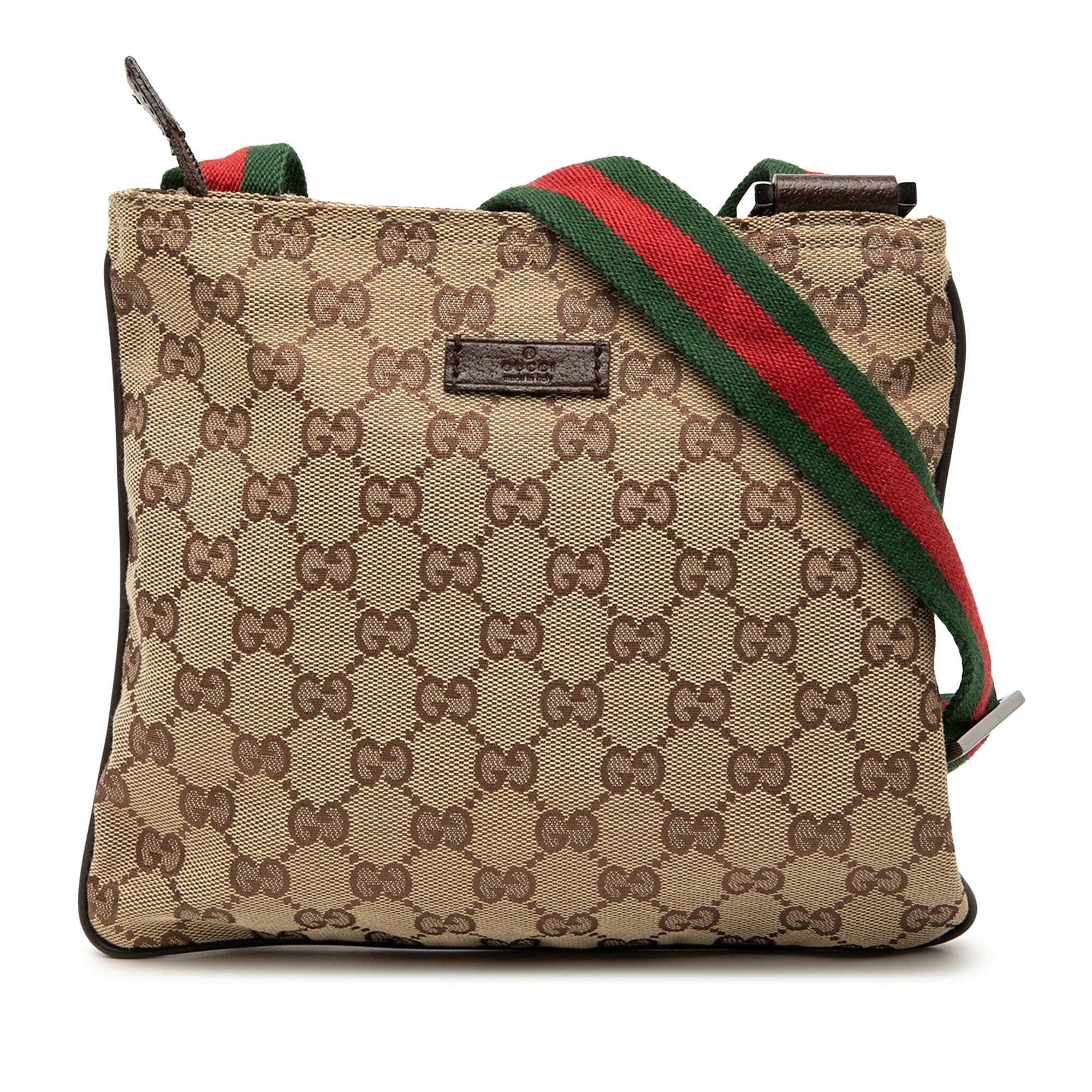Gucci GG Canvas Web Crossbody Size ONE SIZE - 1 Thumbnail