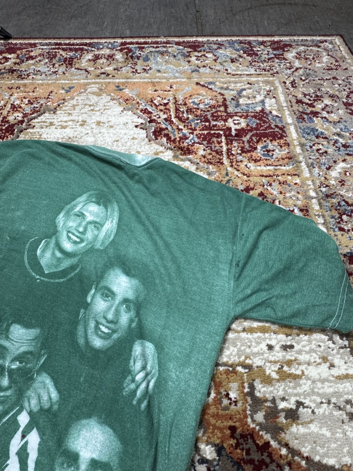 Band Tees × Vintage ᶠᵃⁿᶜʸᵍᵘʸ 90s Backstreet Boys AOP Tee Vintage T Balenciaga Size US M / EU 48-50 / 2 - 8 Thumbnail