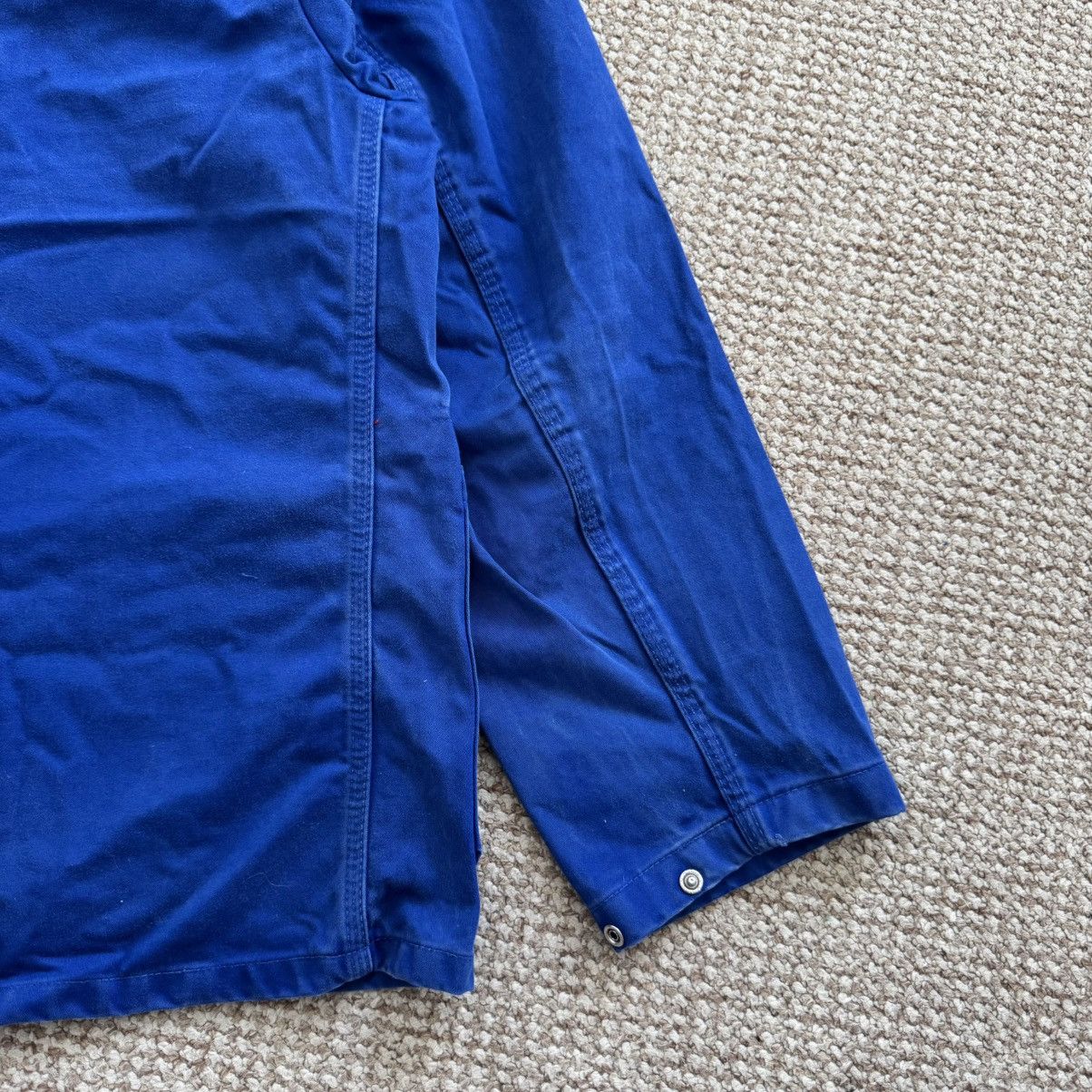 Vintage French vintage distressed worn blue chore works jacket Size US M / EU 48-50 / 2 - 11 Thumbnail