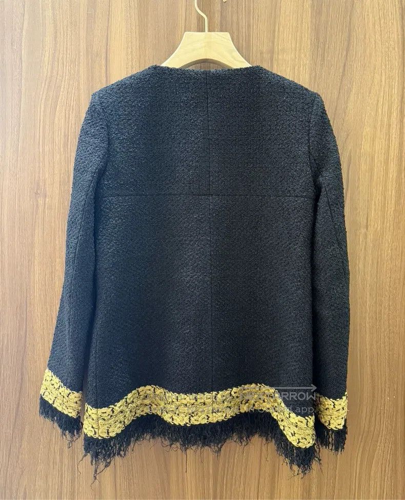 Chanel Chanel Metropolis series black tassel jacket Size XXS / US 00 / IT 34 - 2 Thumbnail