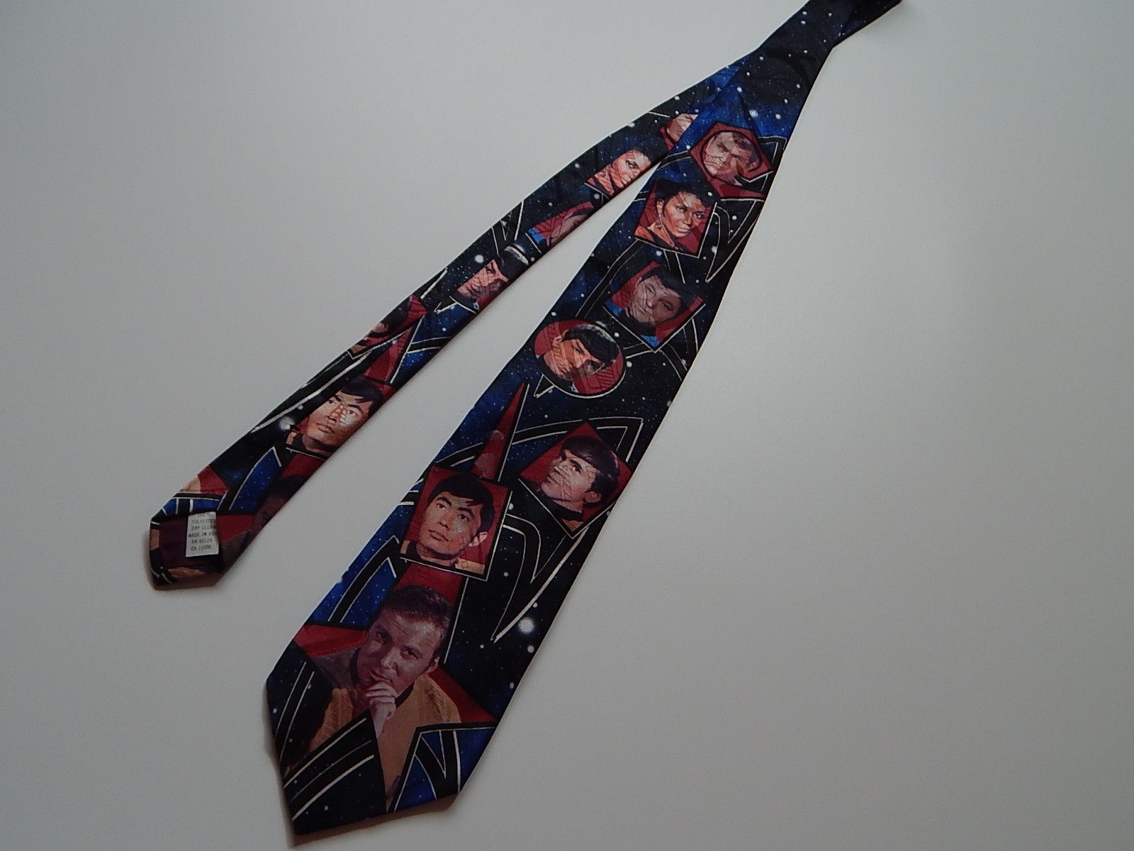 Vintage vintage 1994 ralph marlin star trek movie necktie tie ascot ...