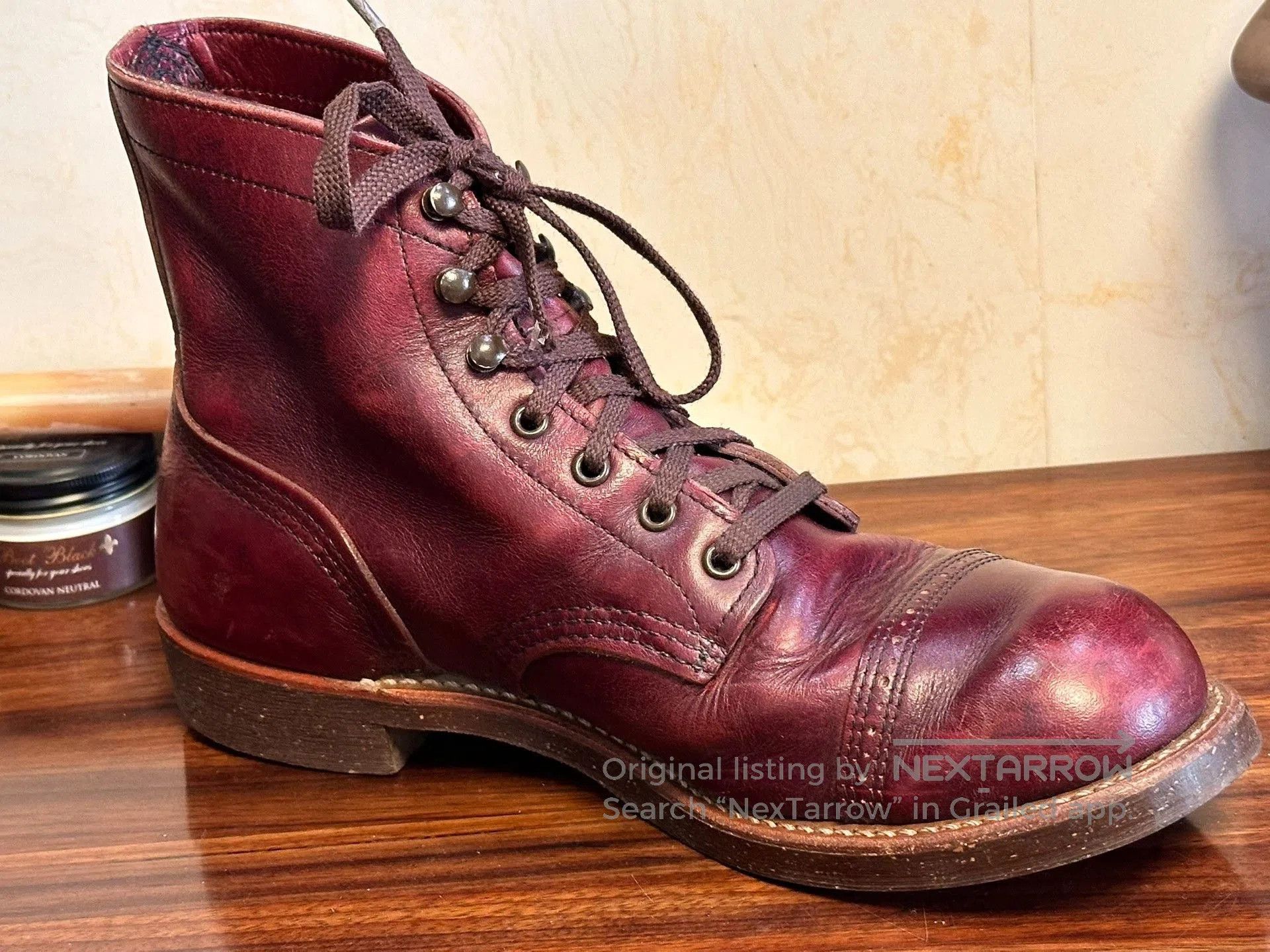 Red Wing Red Wing 8012 MUNSON Paratrooper Boot. Size US 8 / EU 41 - 5 Thumbnail