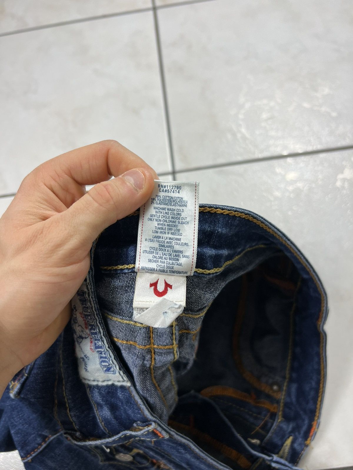 True Religion Vintage True Religion legging slim y2k classic jeans denim Size 26" / US 2 / IT 38 - 22 Thumbnail