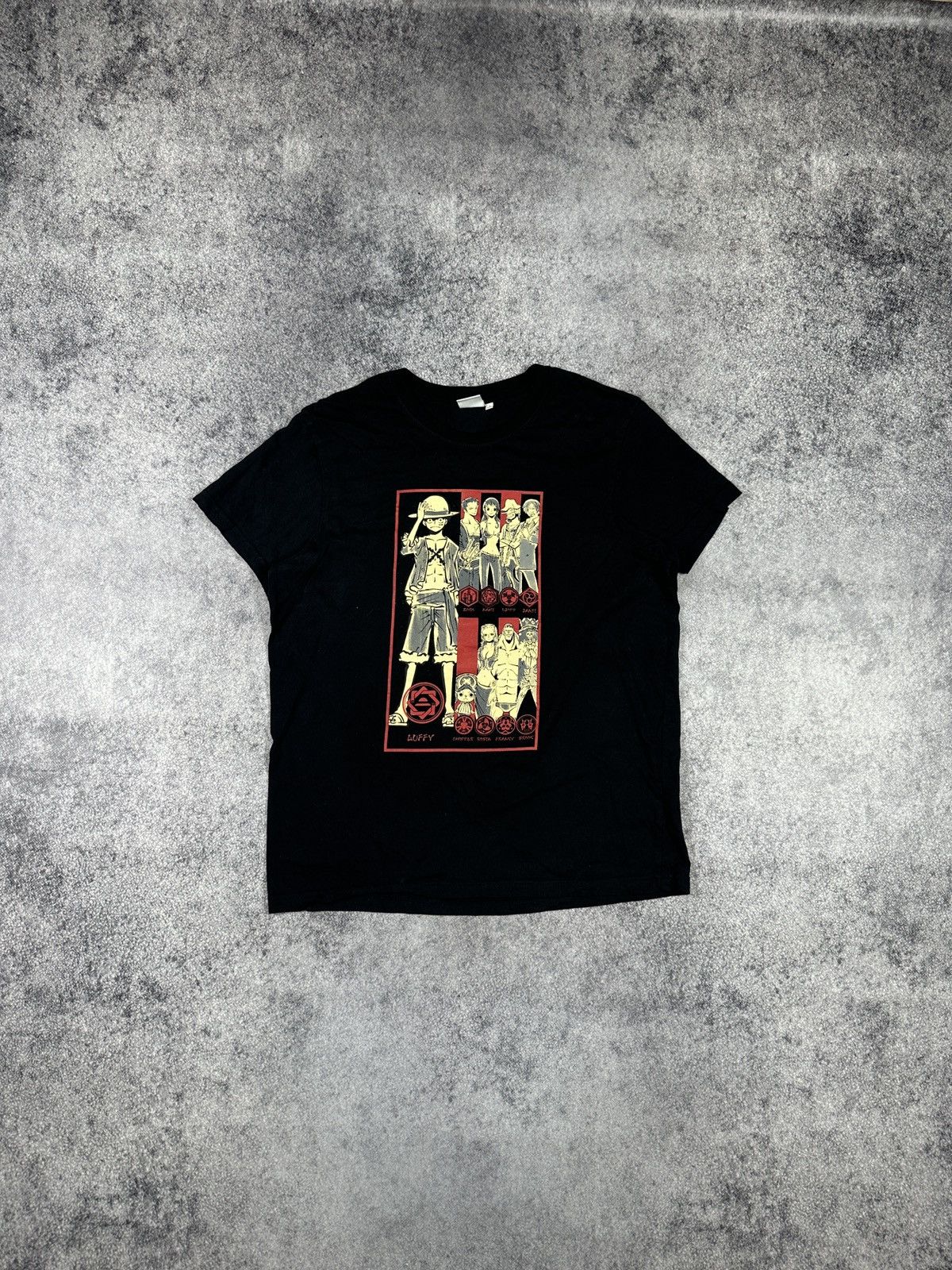 One Piece One Peace Logo Luffy T-shirt Streetwear Art Cartoon USA Rare Size US L / EU 52-54 / 3 - 1 Thumbnail